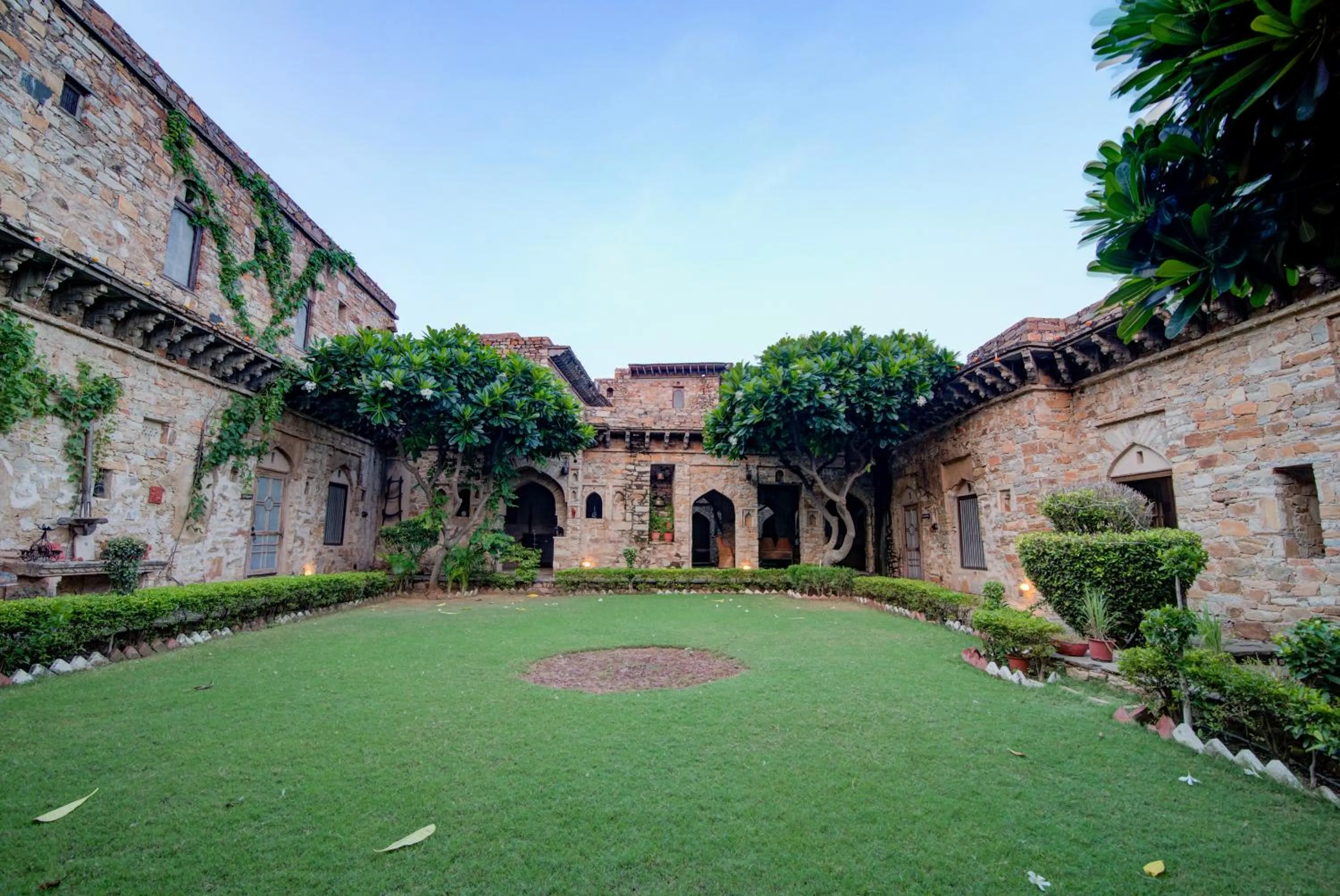 Natural landscape in Fort Dadhikar, Alwar