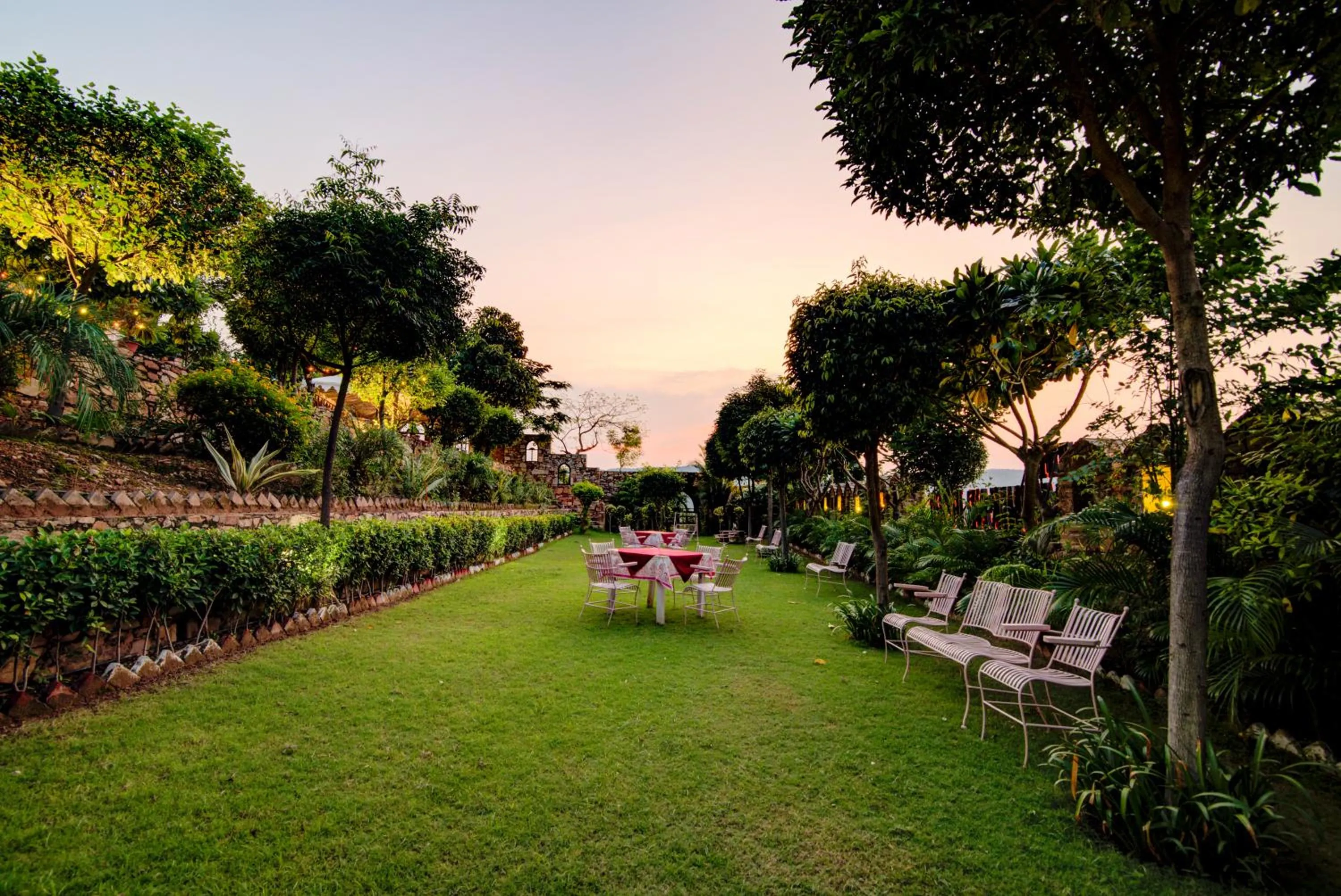 Garden in Fort Dadhikar, Alwar