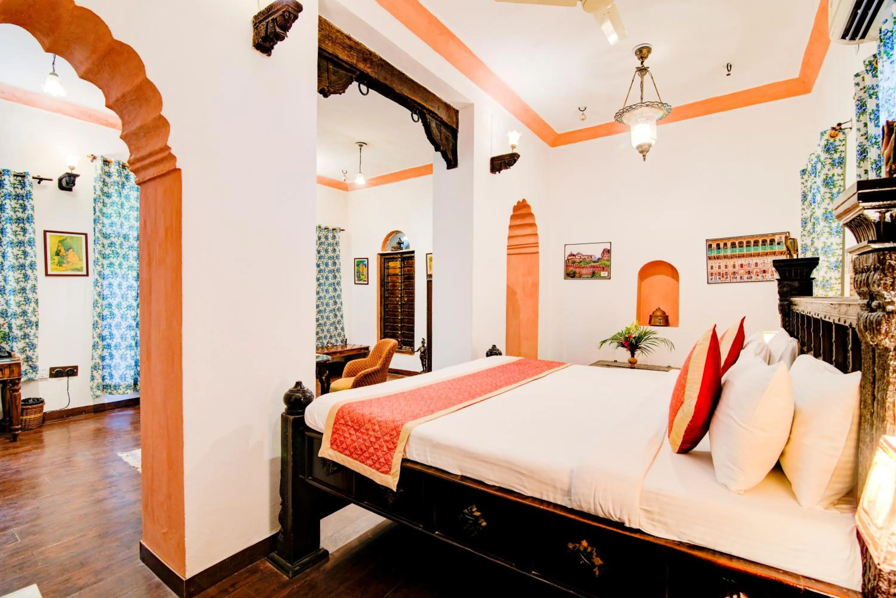 Bed in Fort Dadhikar, Alwar
