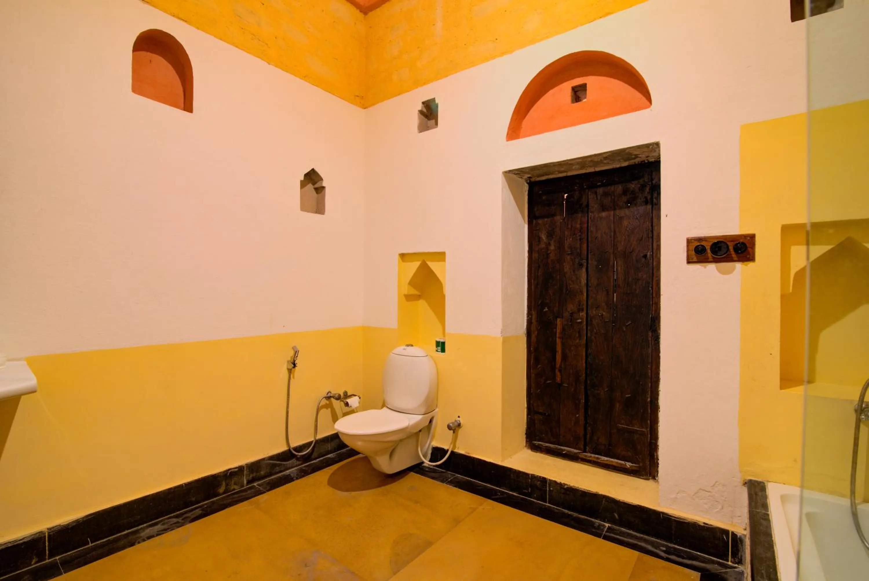 Toilet in Fort Dadhikar, Alwar