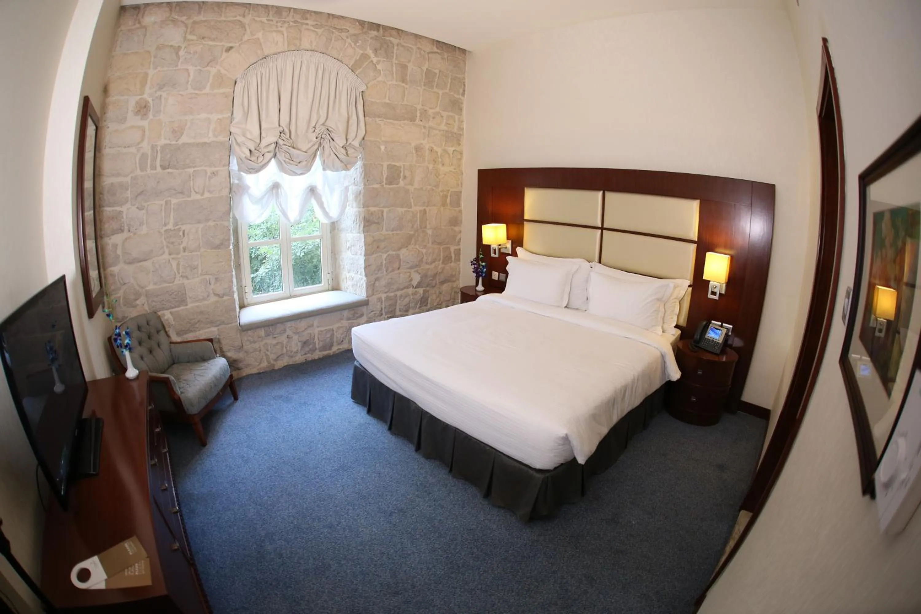Bedroom, Bed in Grand Kadri Hotel - History Marked by Cristal Lebanon