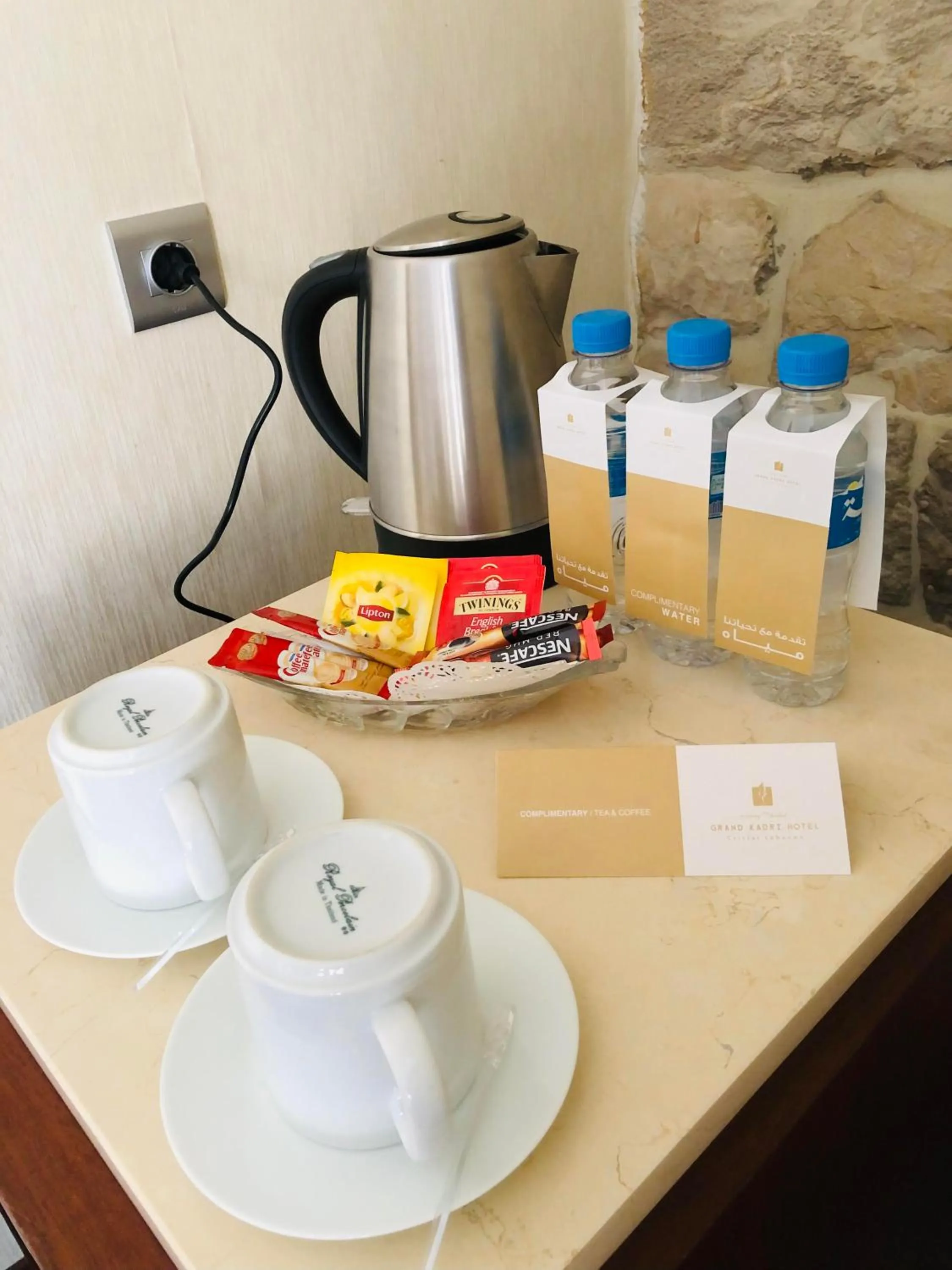 Coffee/tea facilities in Grand Kadri Hotel - History Marked by Cristal Lebanon