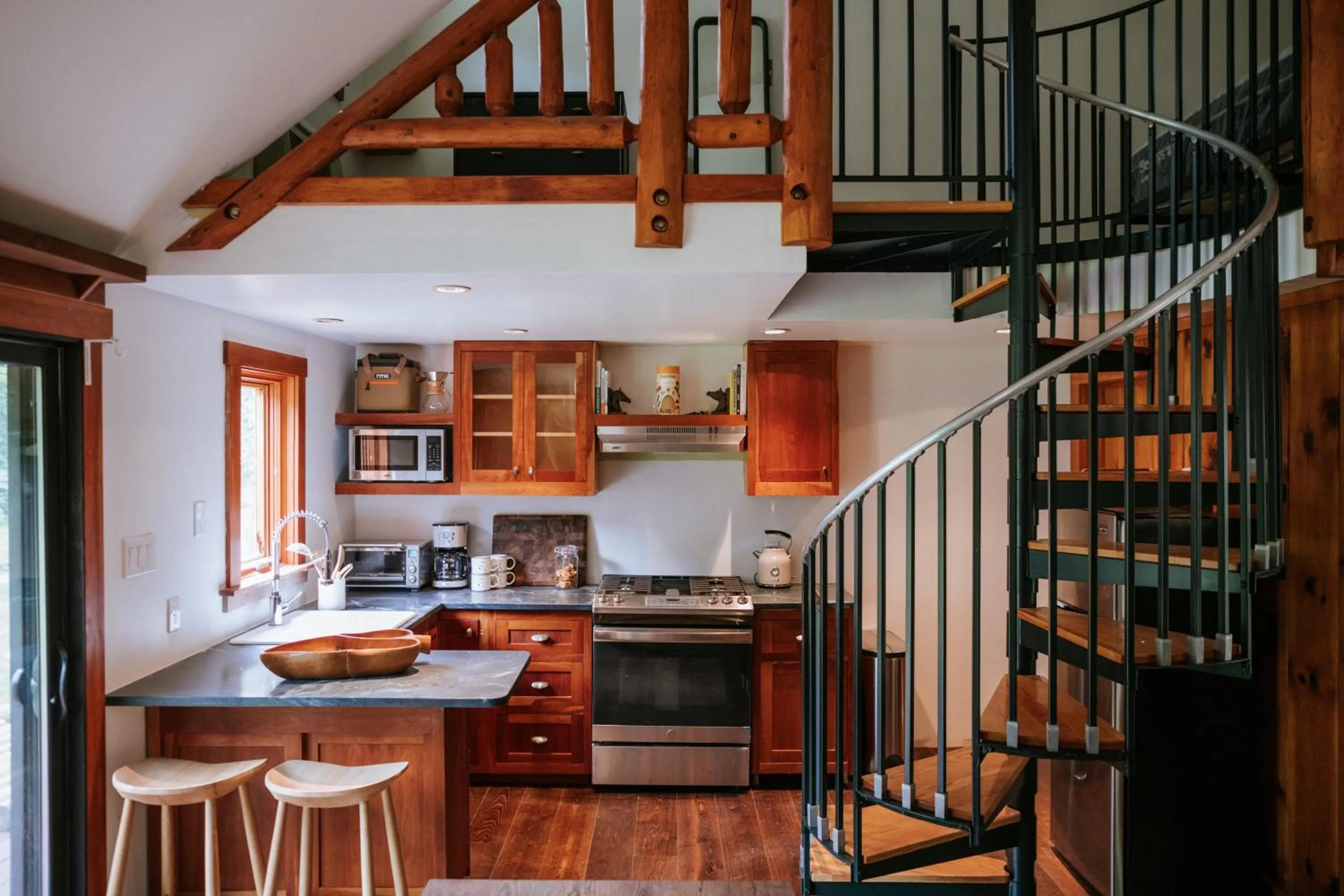 Kitchen or kitchenette in The Leeway