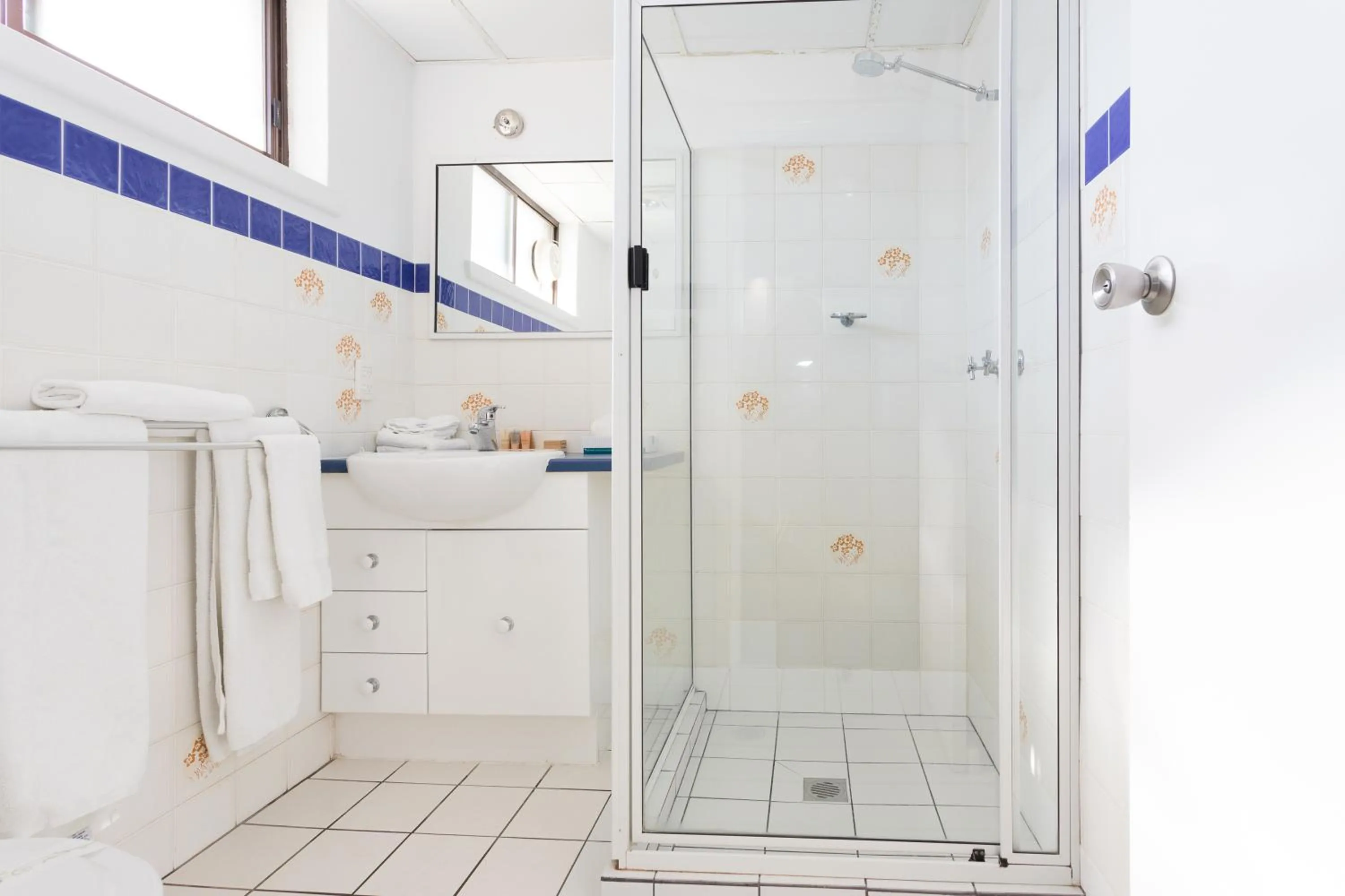 Toilet in West End Motor Lodge