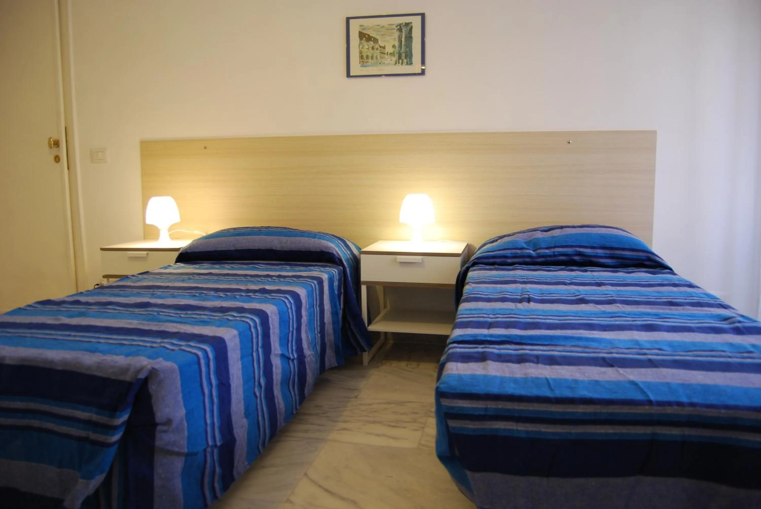 Decorative detail, Bed in Residenza Flaminia