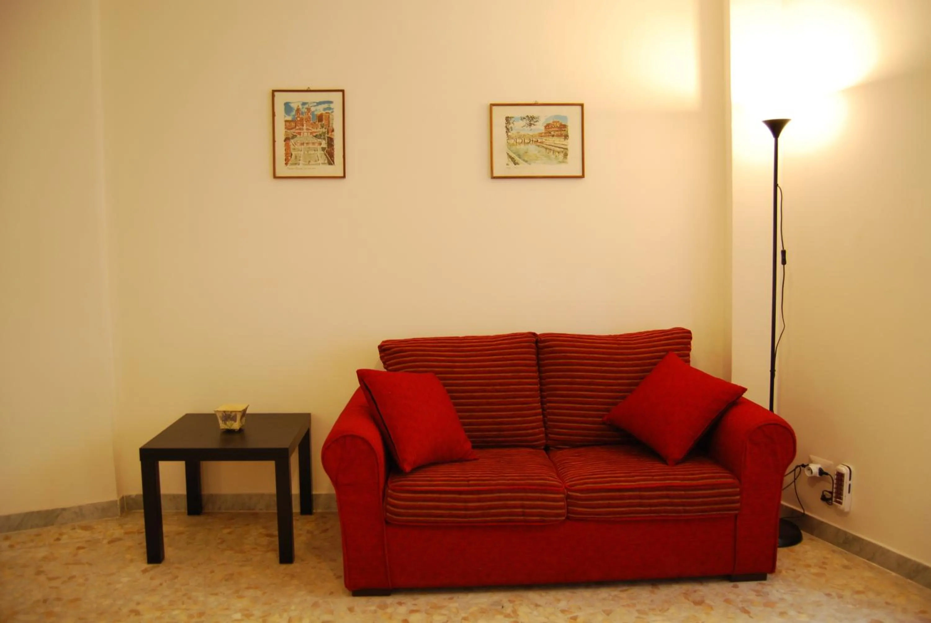 Seating area in Residenza Flaminia