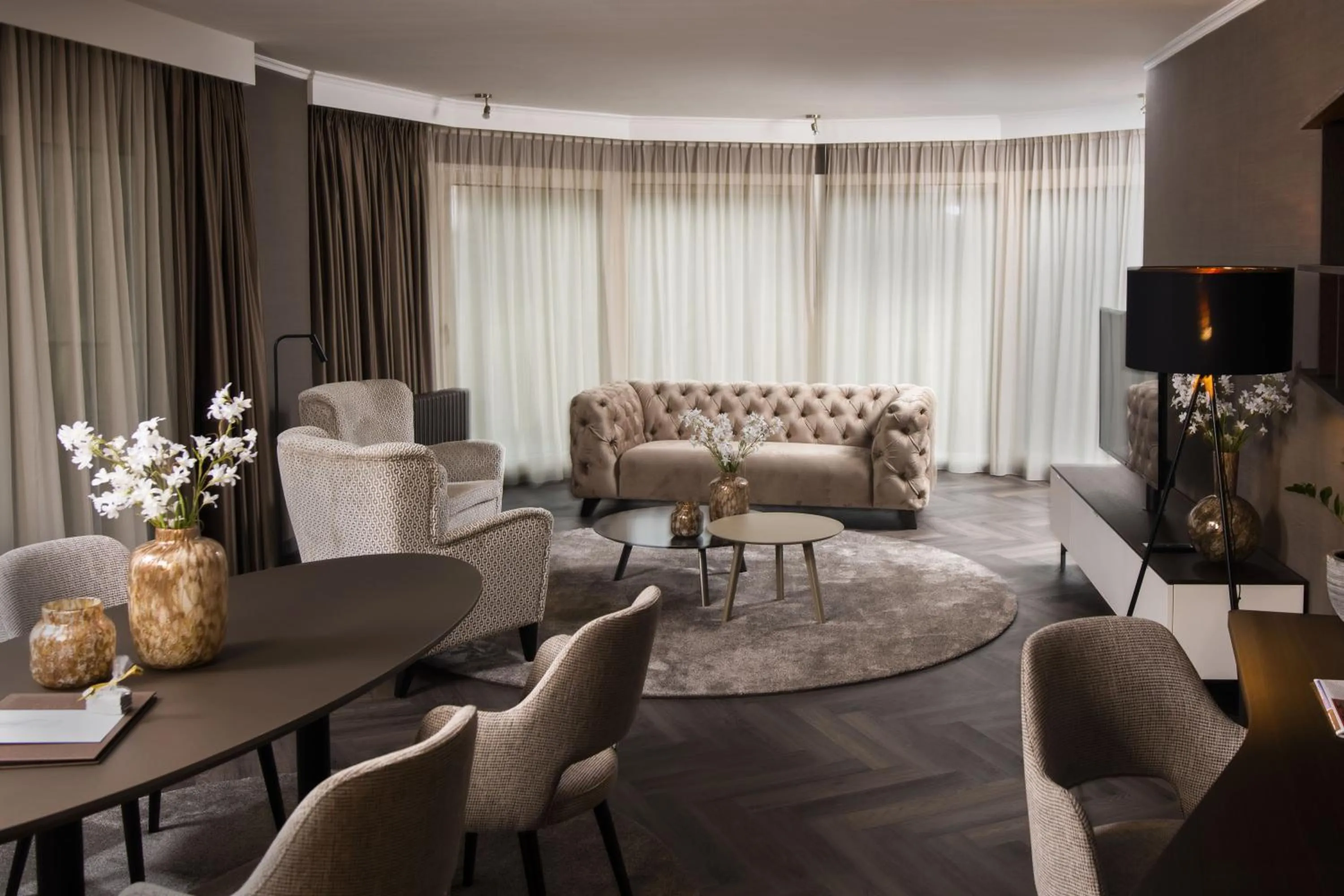 Living room in Landgoed Lauswolt