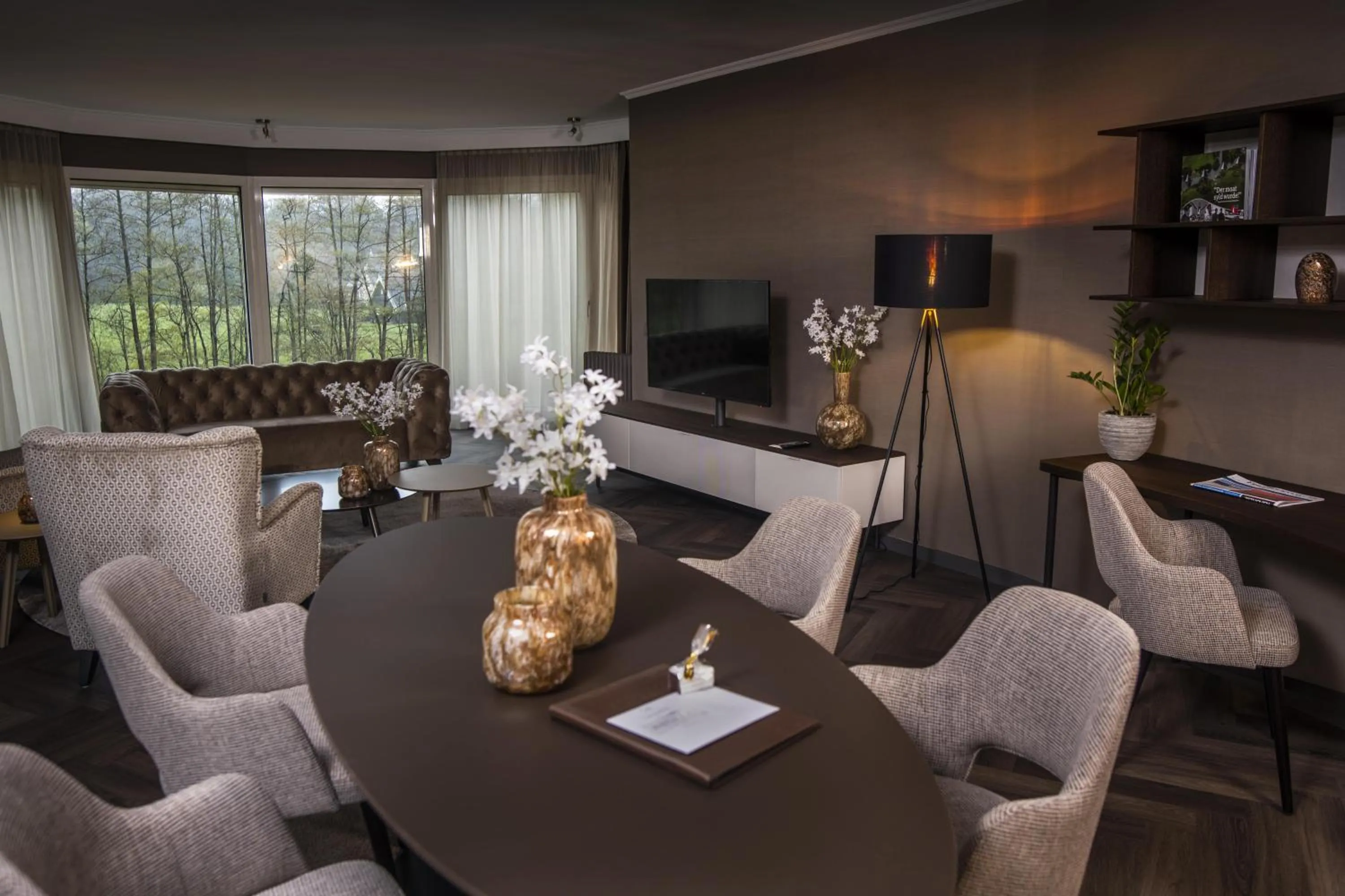 Living room in Landgoed Lauswolt