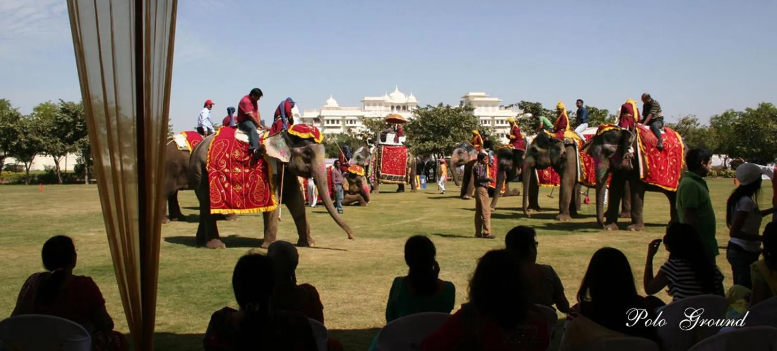 Text overlay in Shiv Vilas Resort