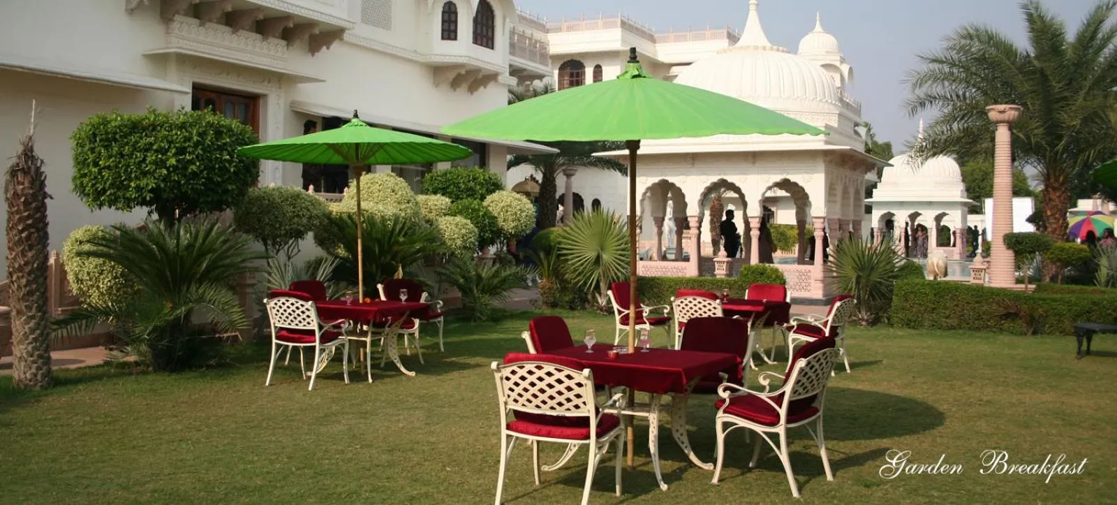 Patio in Shiv Vilas Resort