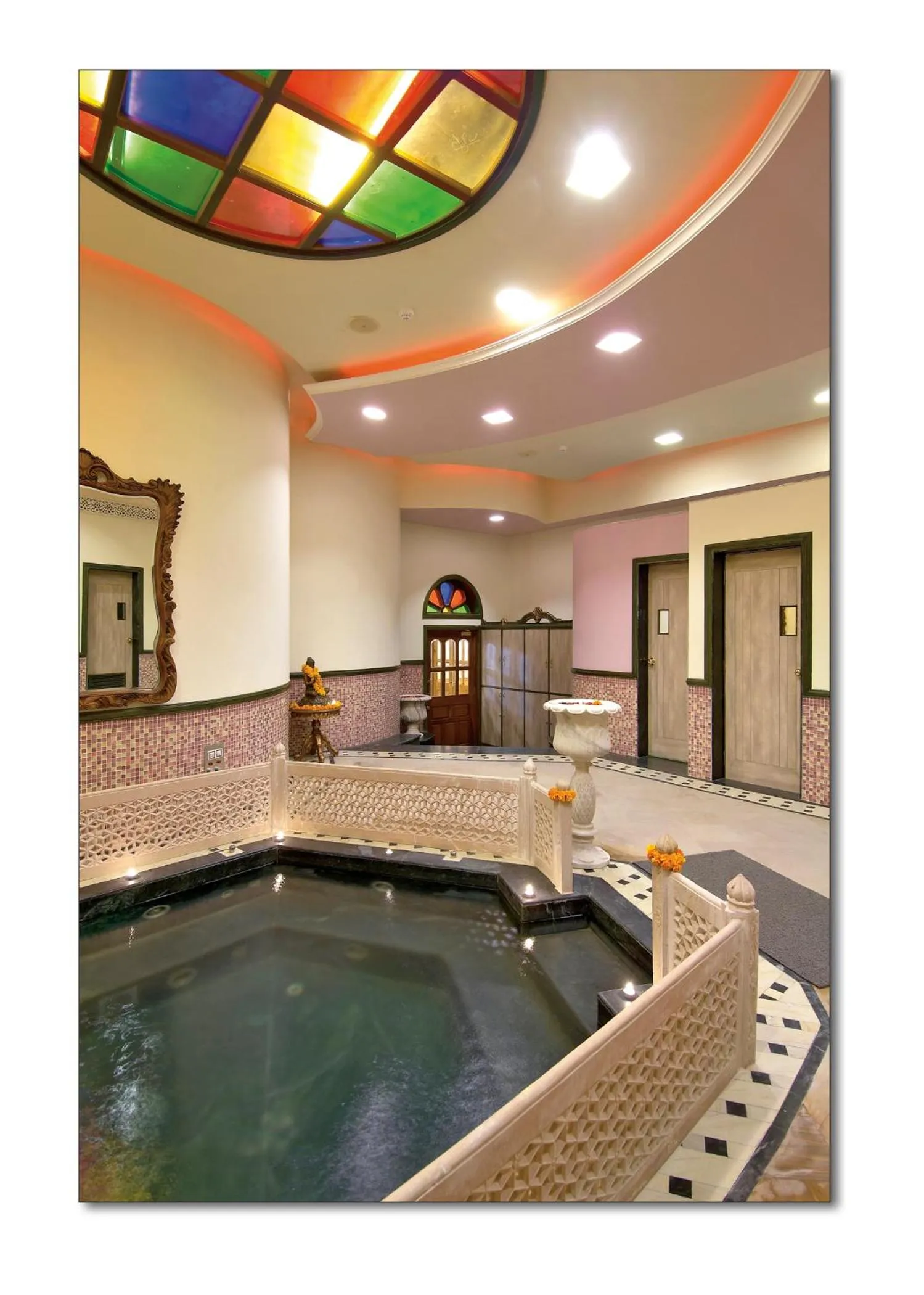 Hot Tub in Shiv Vilas Resort