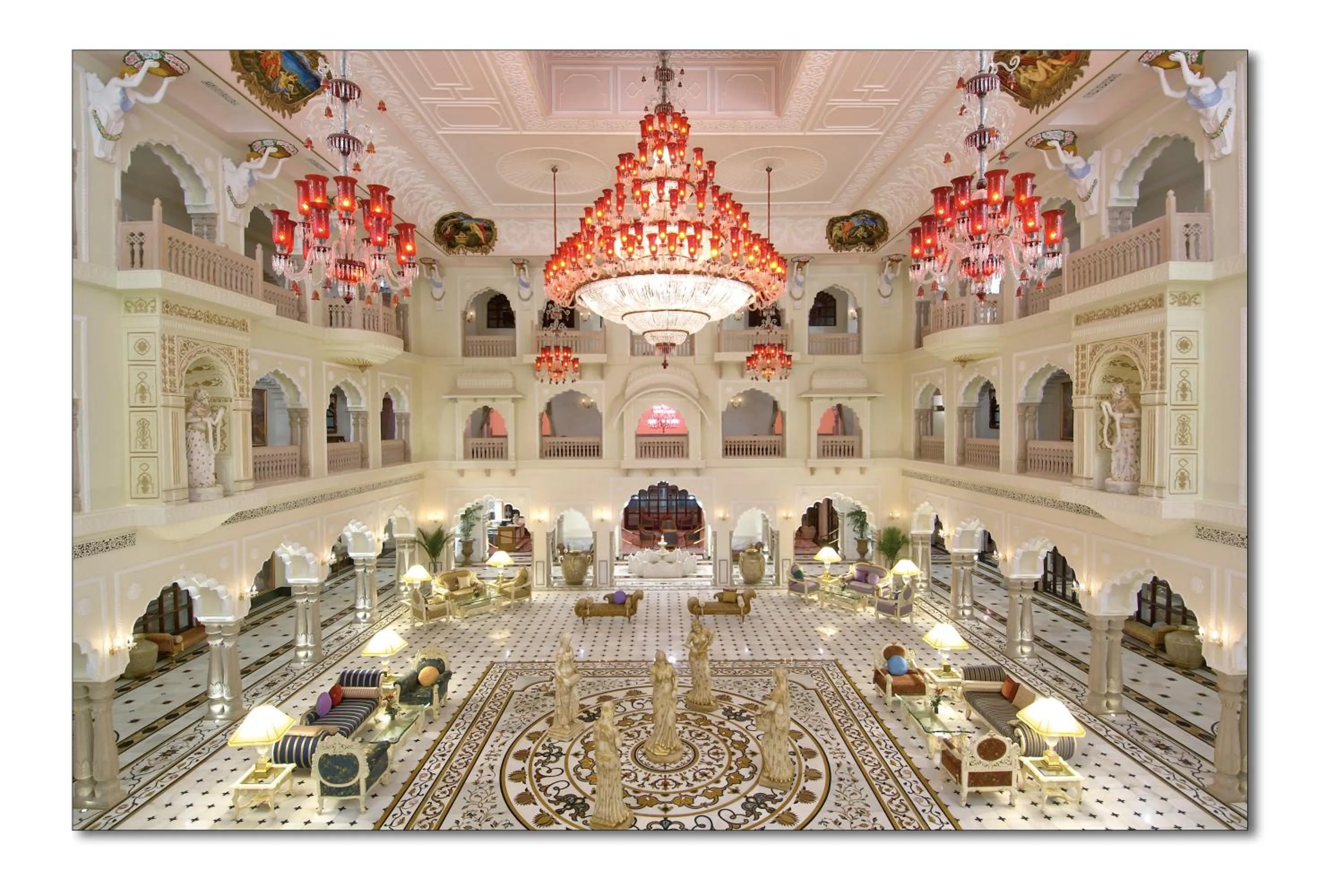 Lobby or reception in Shiv Vilas Resort