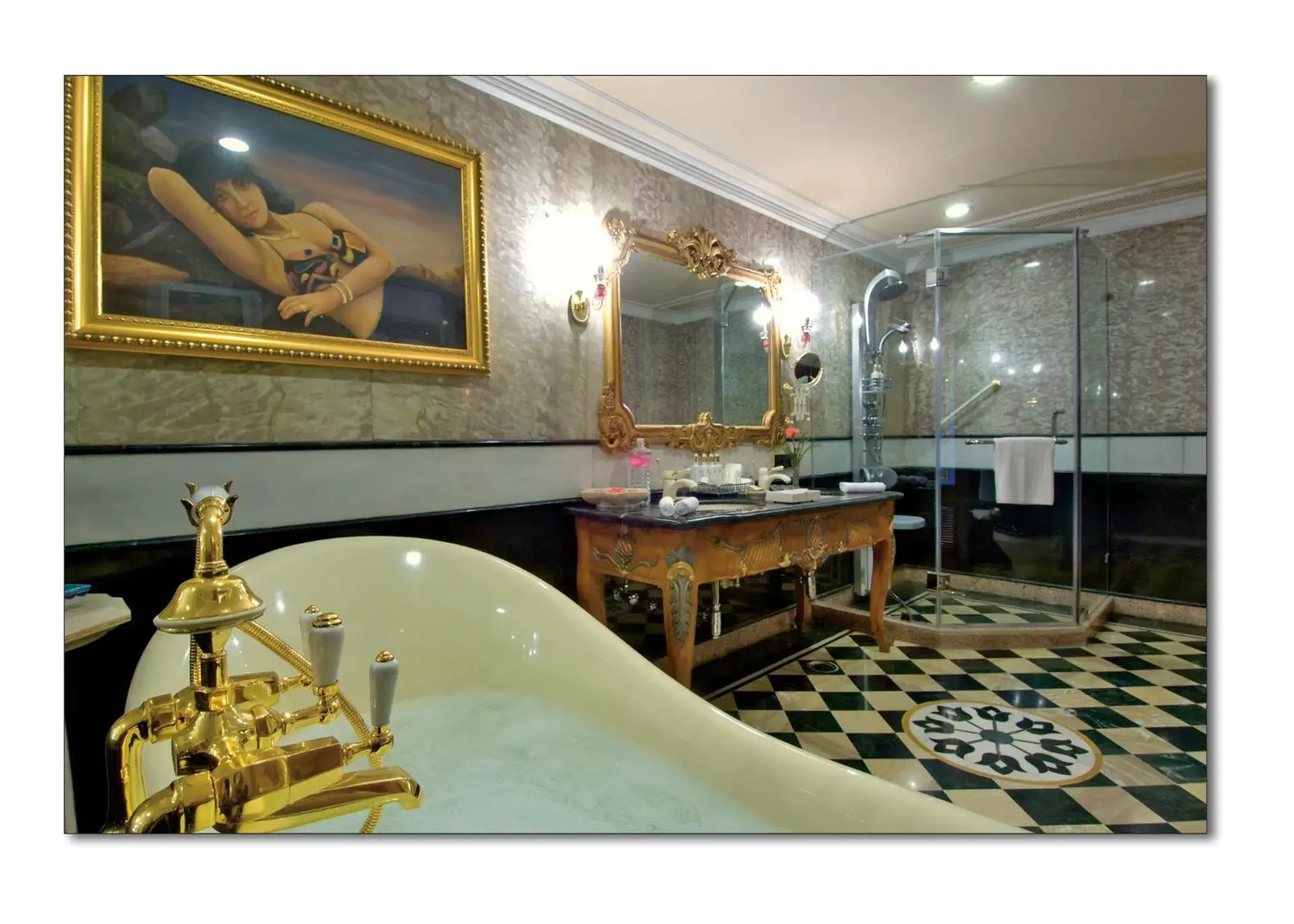 Bathroom in Shiv Vilas Resort Bathroom in Shiv Vilas Resort