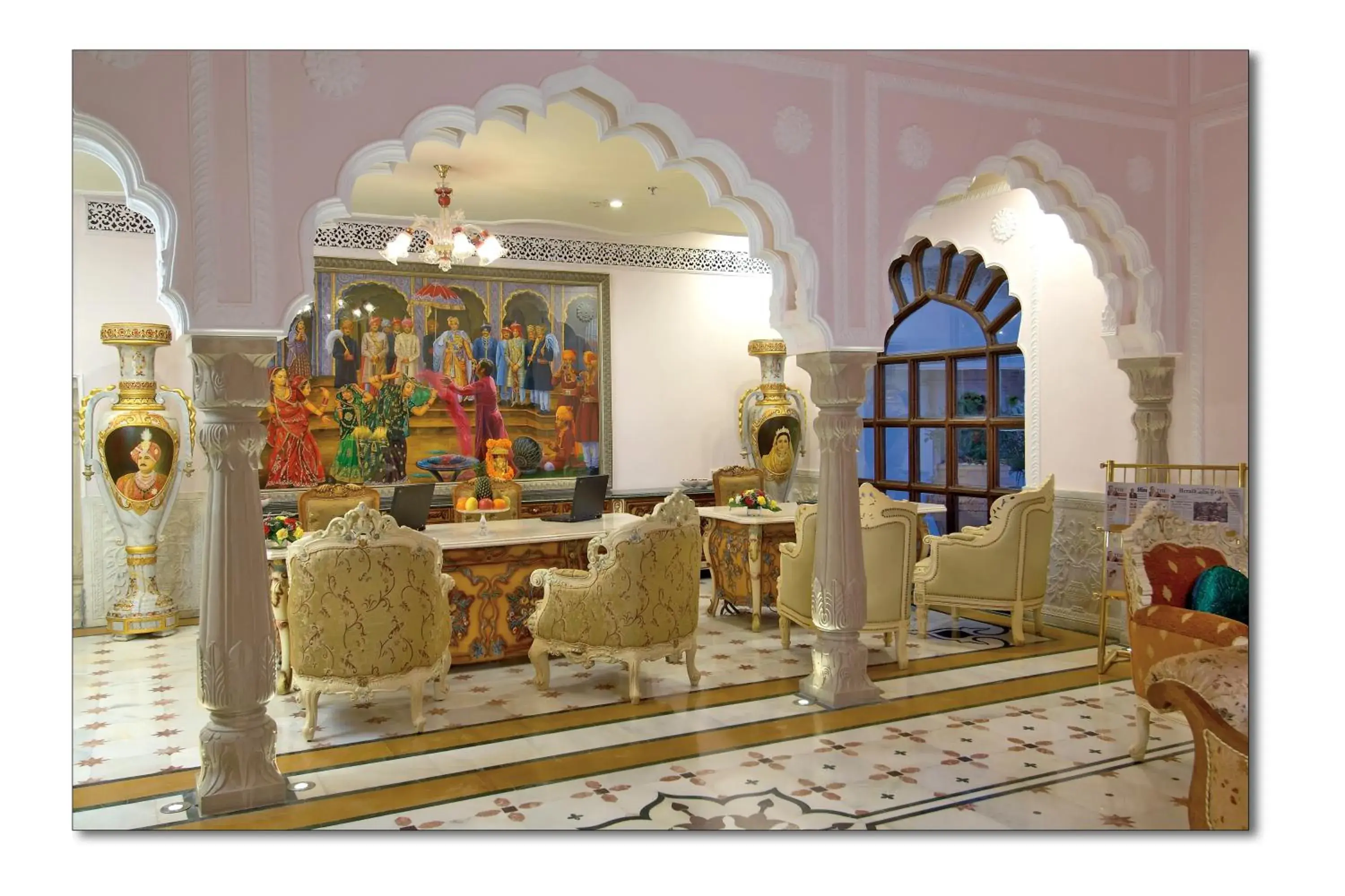 Lobby or reception in Shiv Vilas Resort Lobby or reception in Shiv Vilas Resort