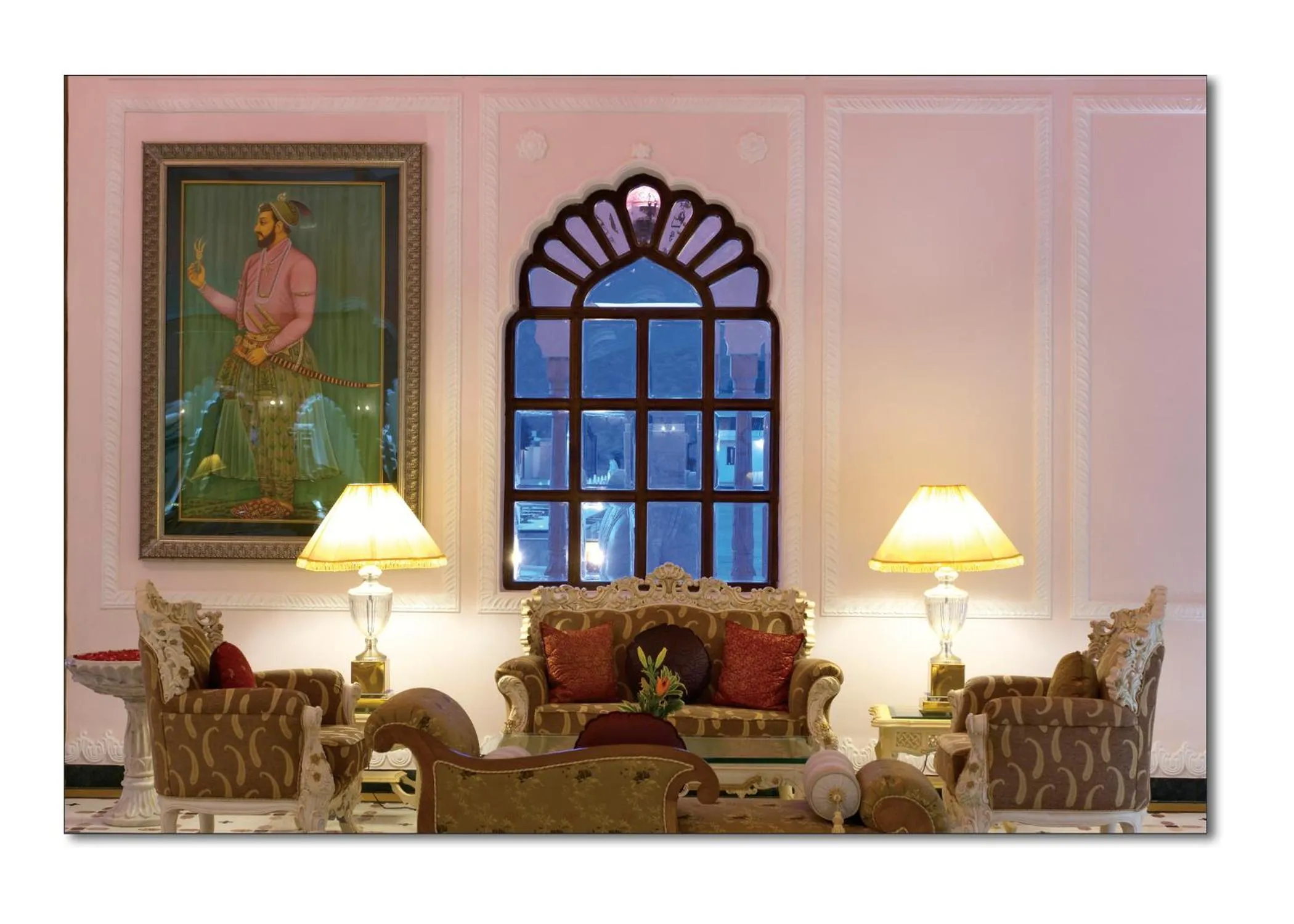 Lobby or reception in Shiv Vilas Resort