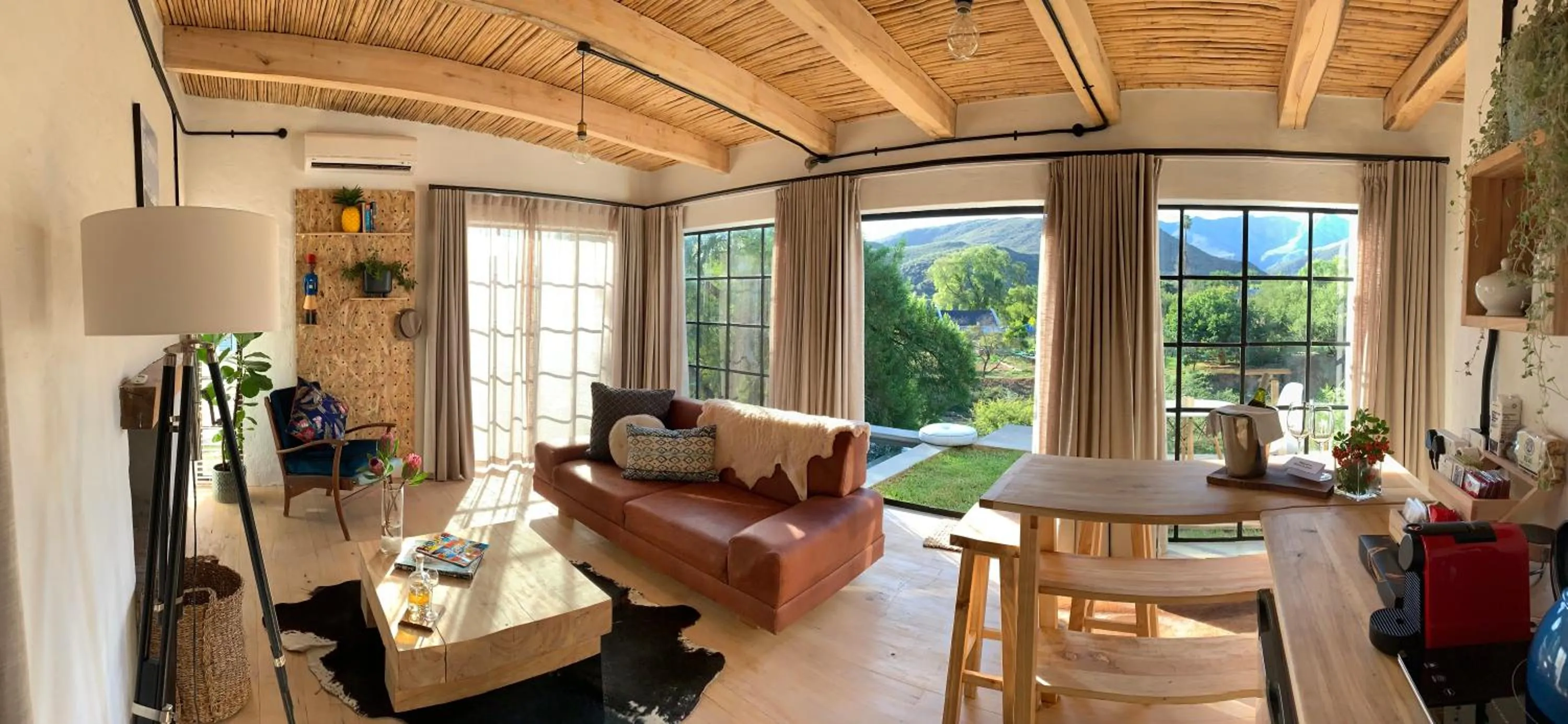 Living room in De Kombuys