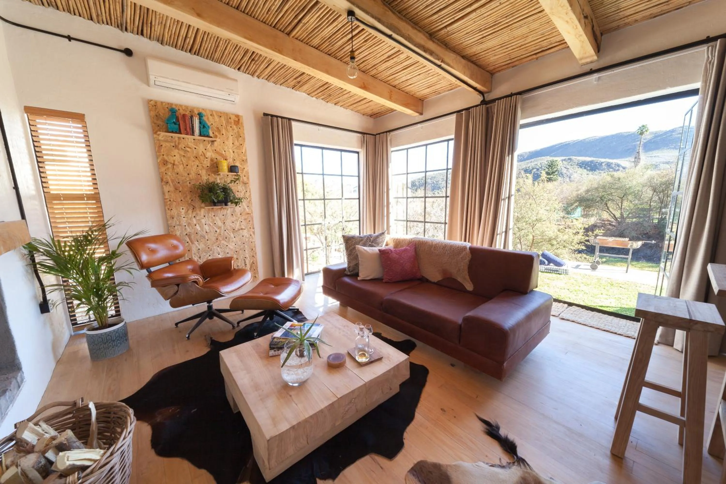 Living room in De Kombuys