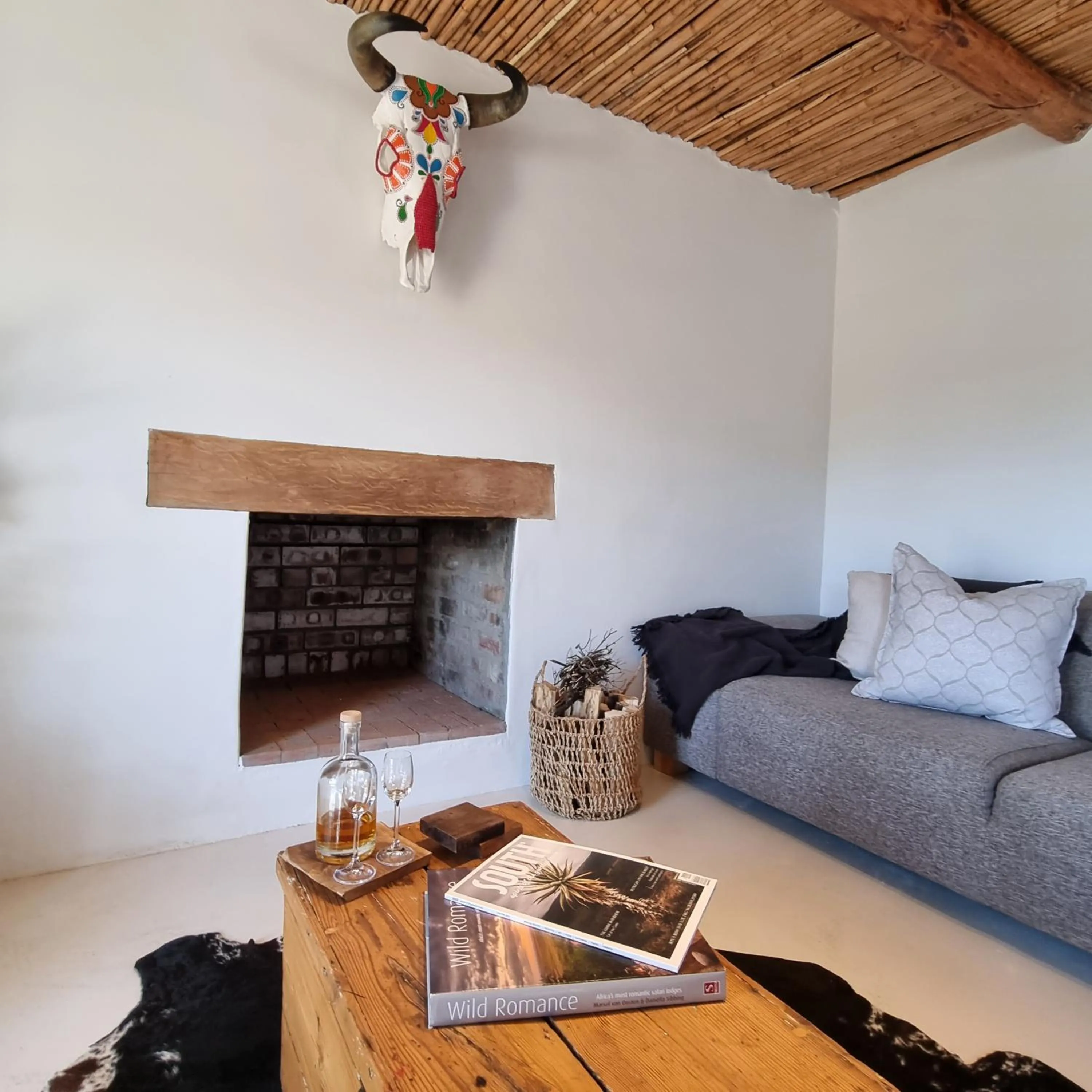 Living room in De Kombuys