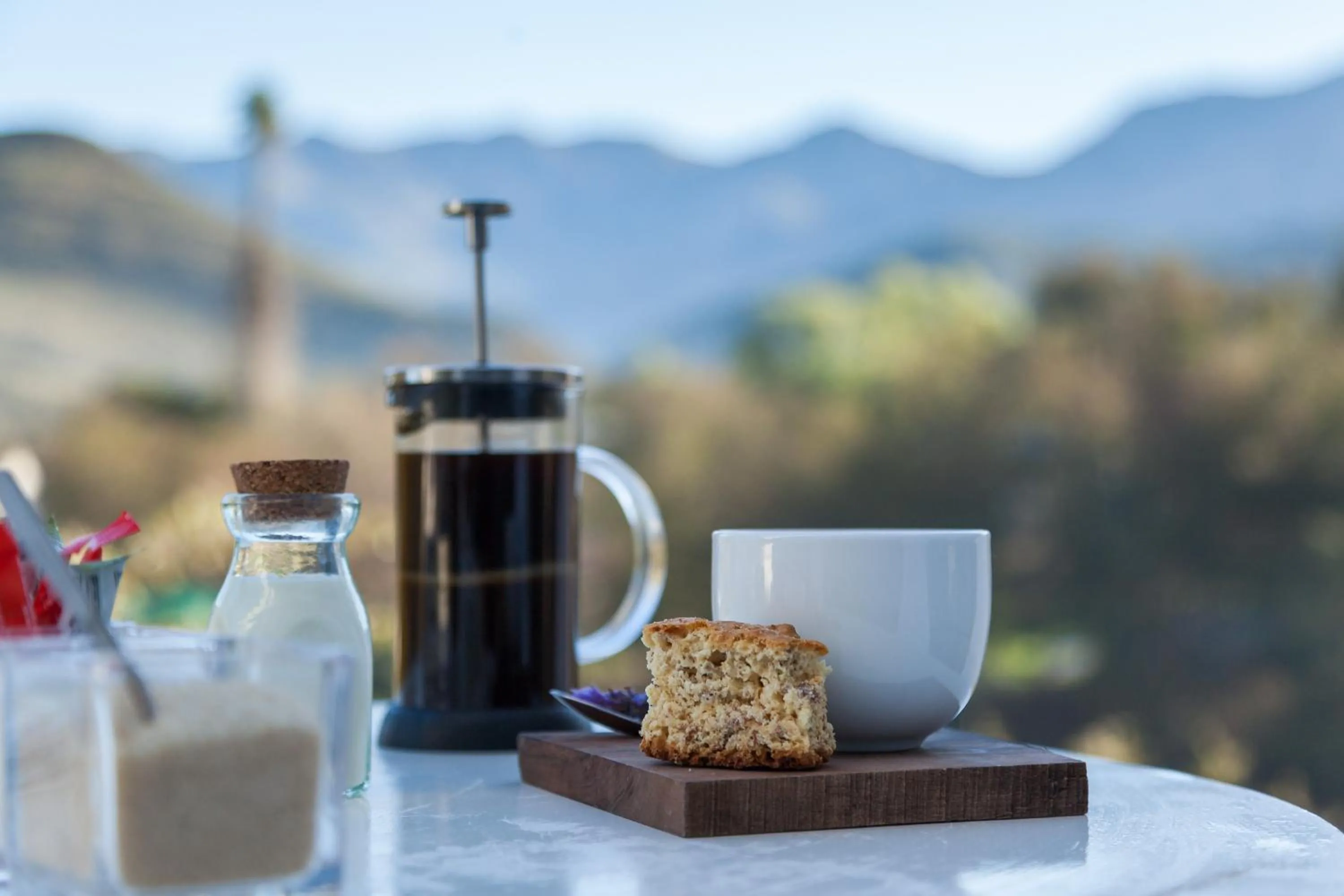 Coffee/tea facilities in De Kombuys