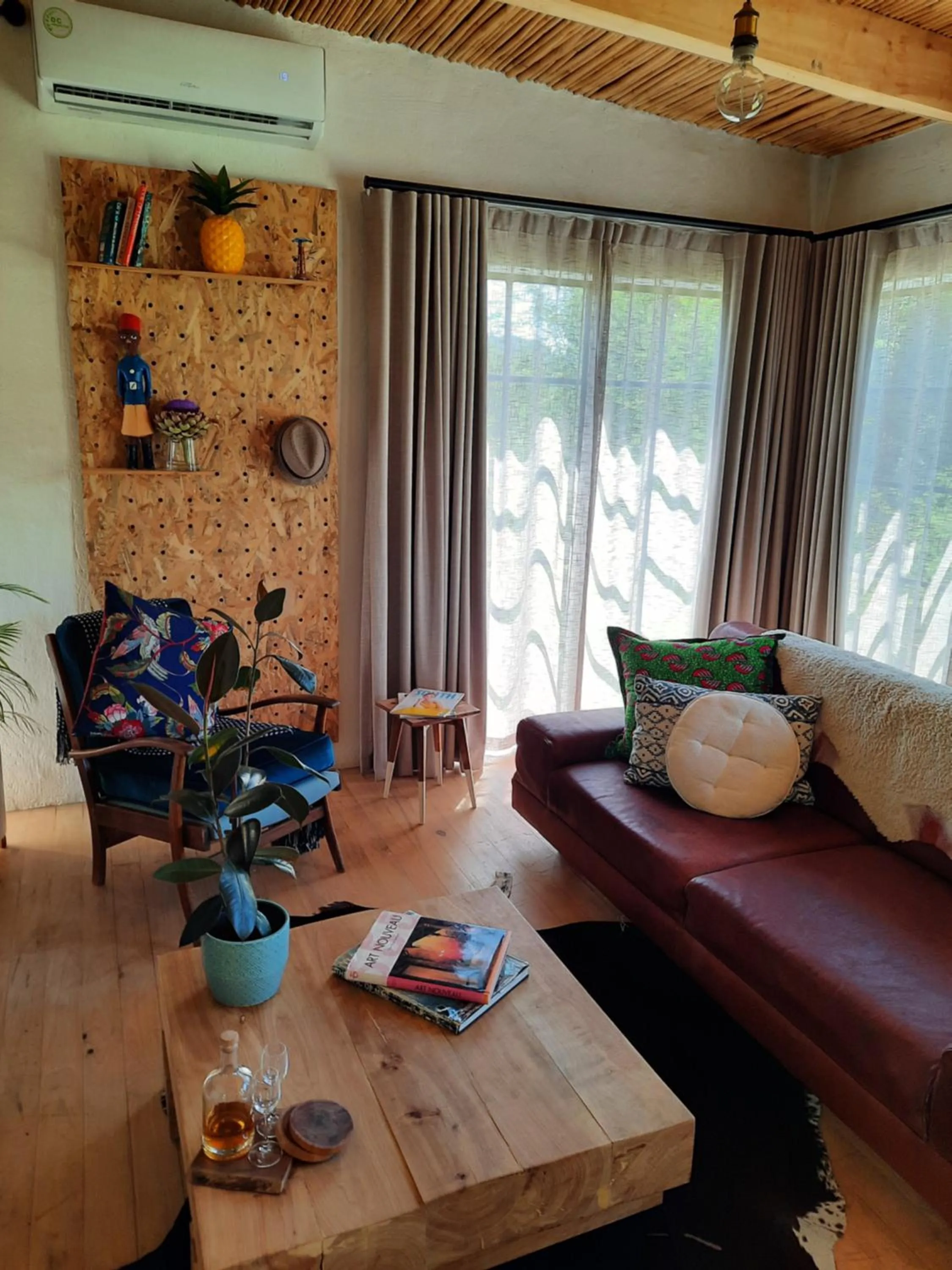 Living room in De Kombuys