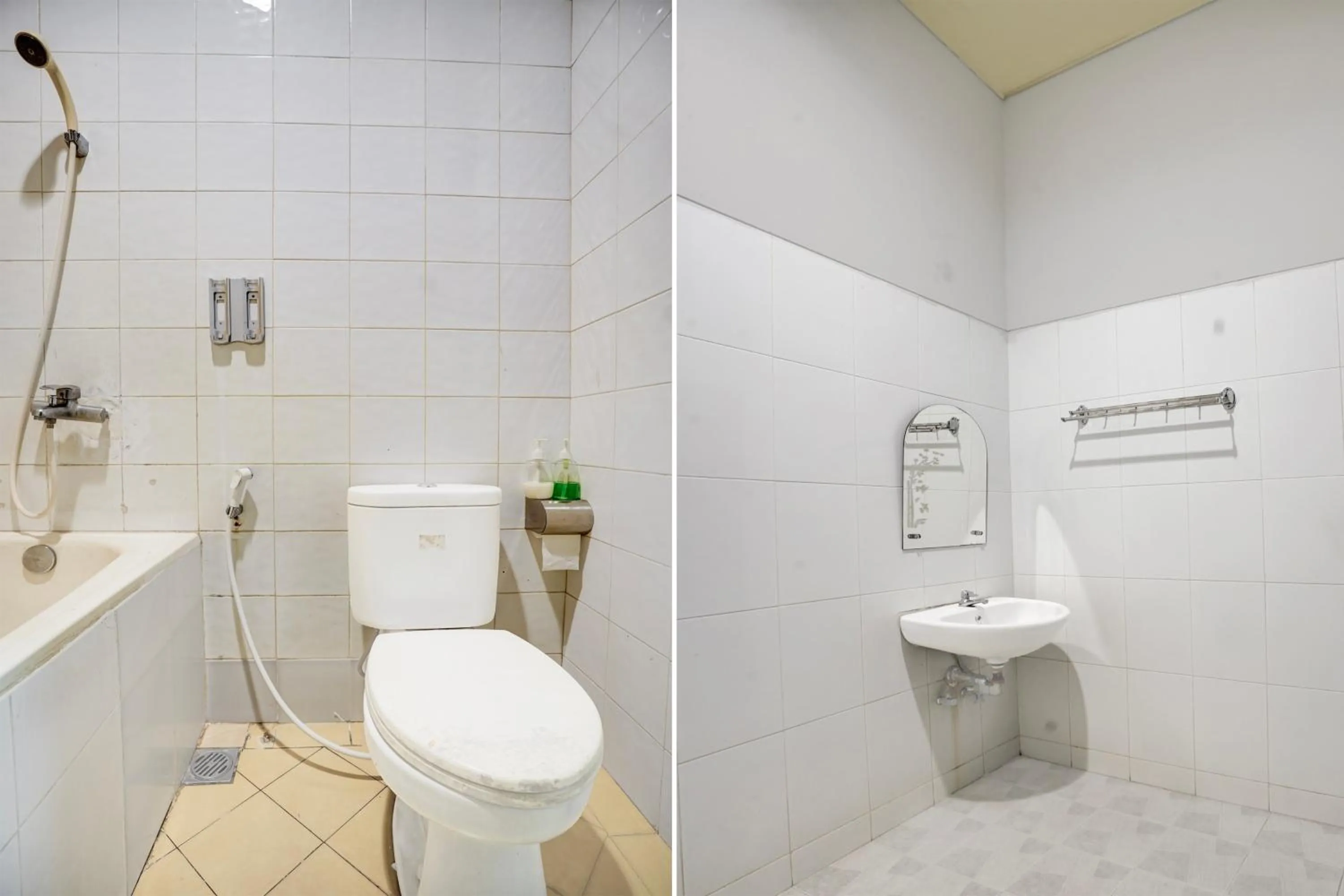 Bathroom in Collection O Padang near Mesjid Raya Syekh Ahmad Al-Minangkabawi formerly Hotel Surya Palace