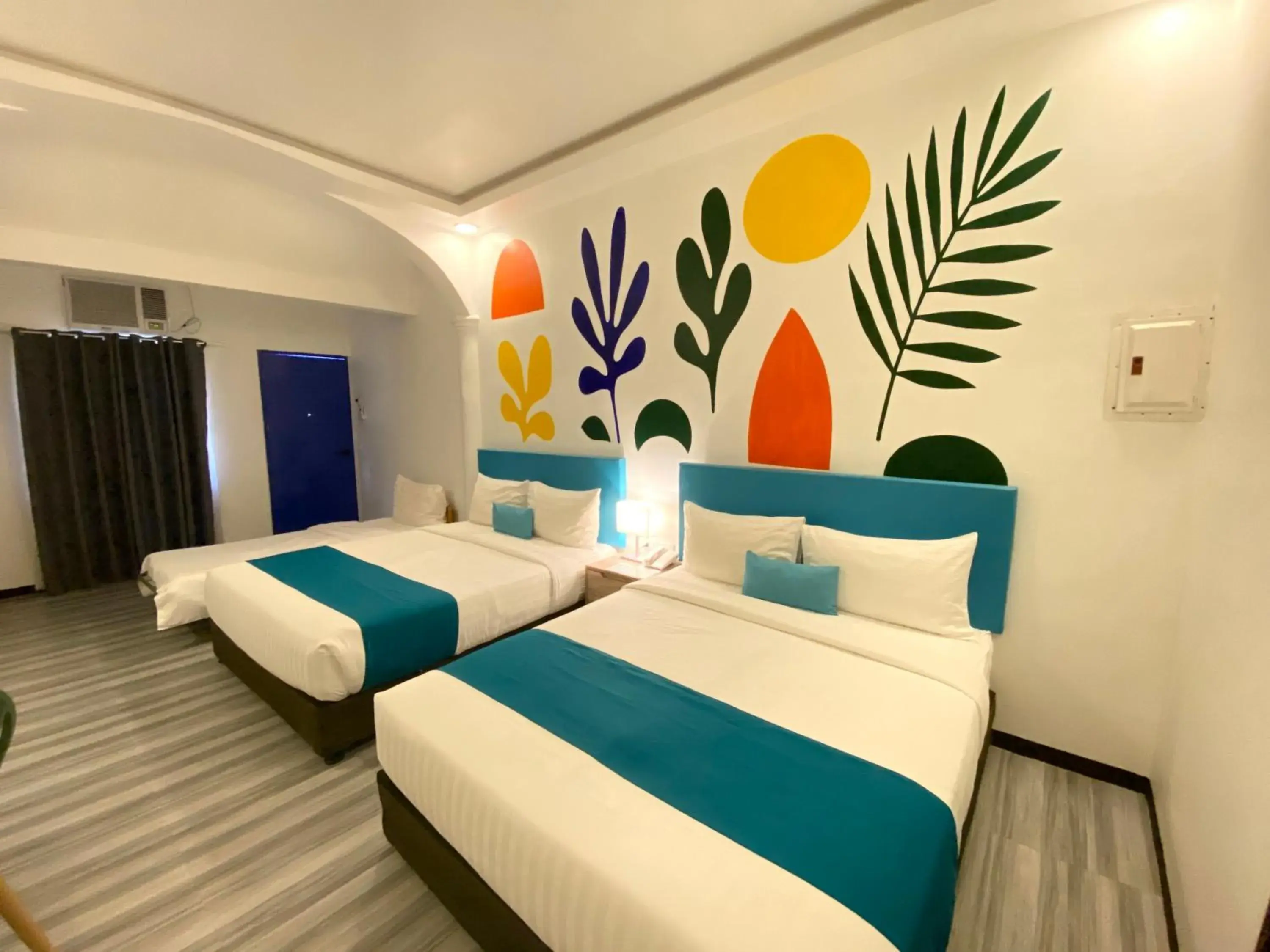 Bedroom, Bed in Boracay Sea View Hotel Bedroom, Bed in Boracay Sea View Hotel