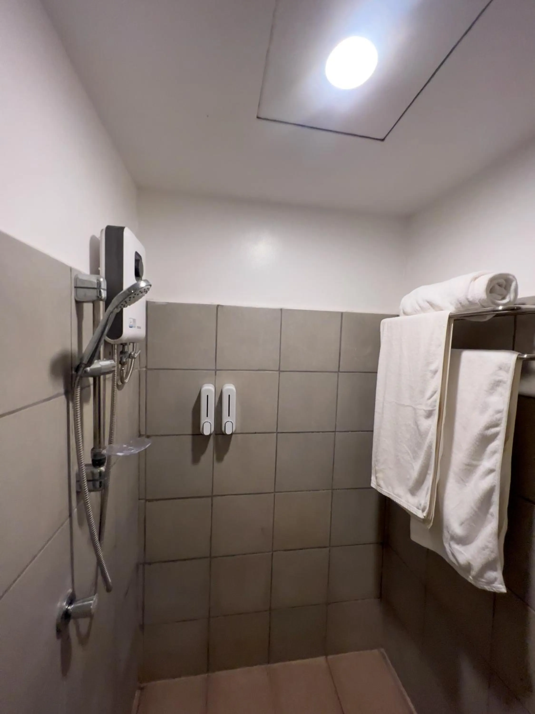 Shower in Boracay Sea View Hotel