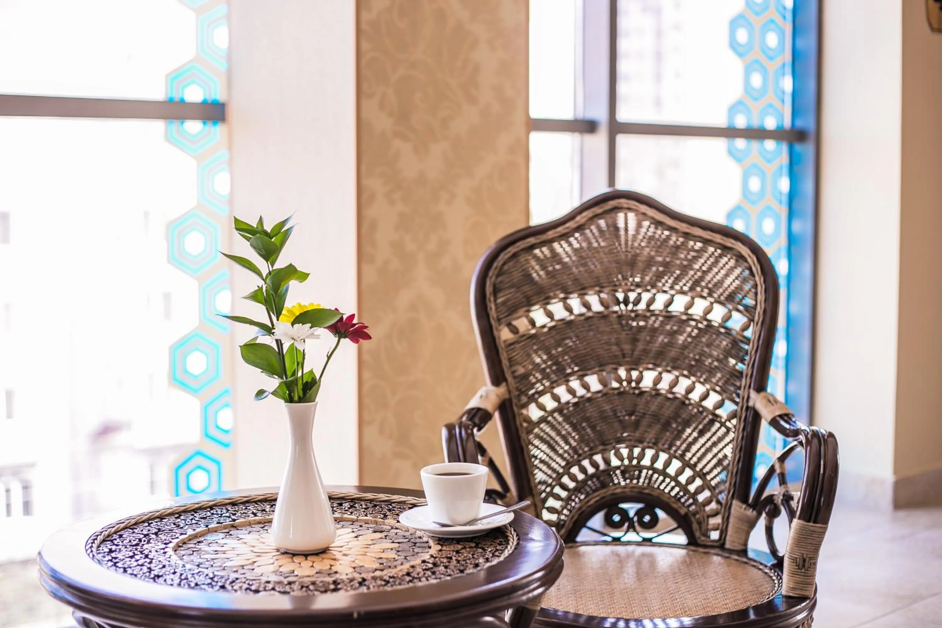 Living room in Shah Palace Hotel