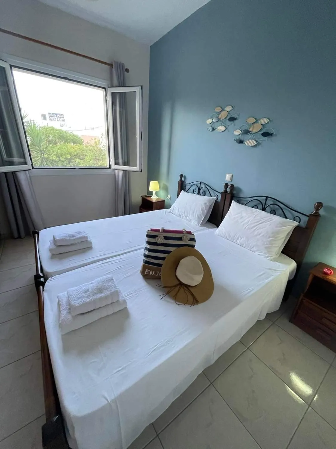 Bed in Pasithea apts