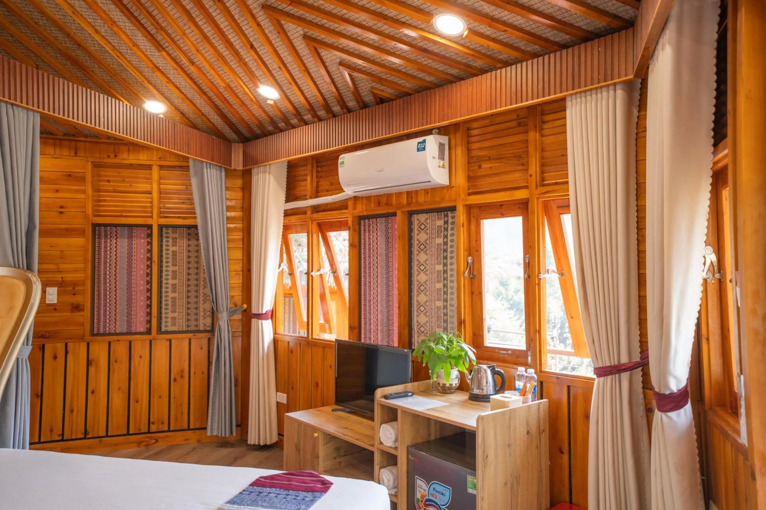 Bed in Sinai Bungalow & Hotel SaPa