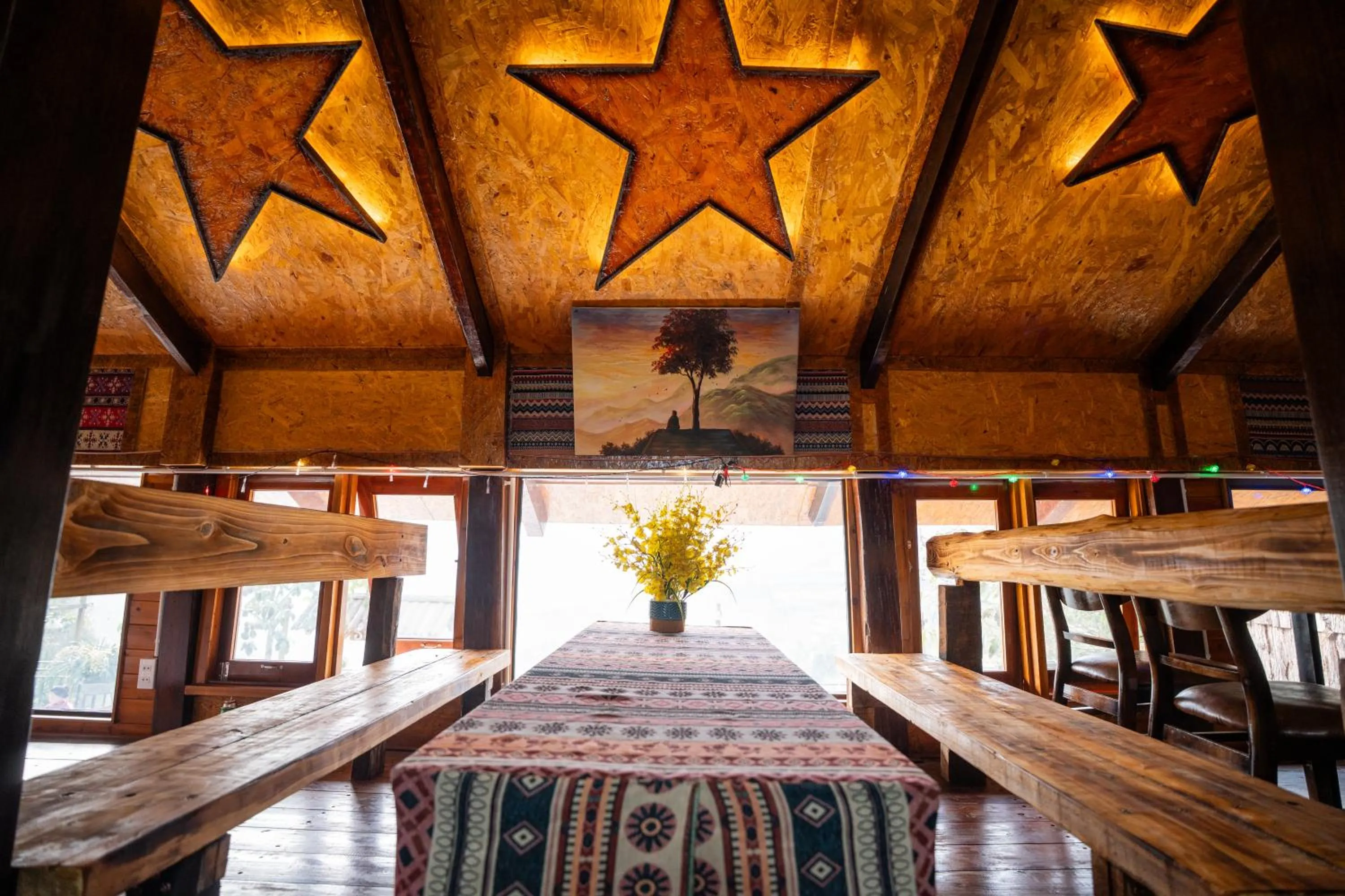 Bed in Sinai Bungalow & Hotel SaPa