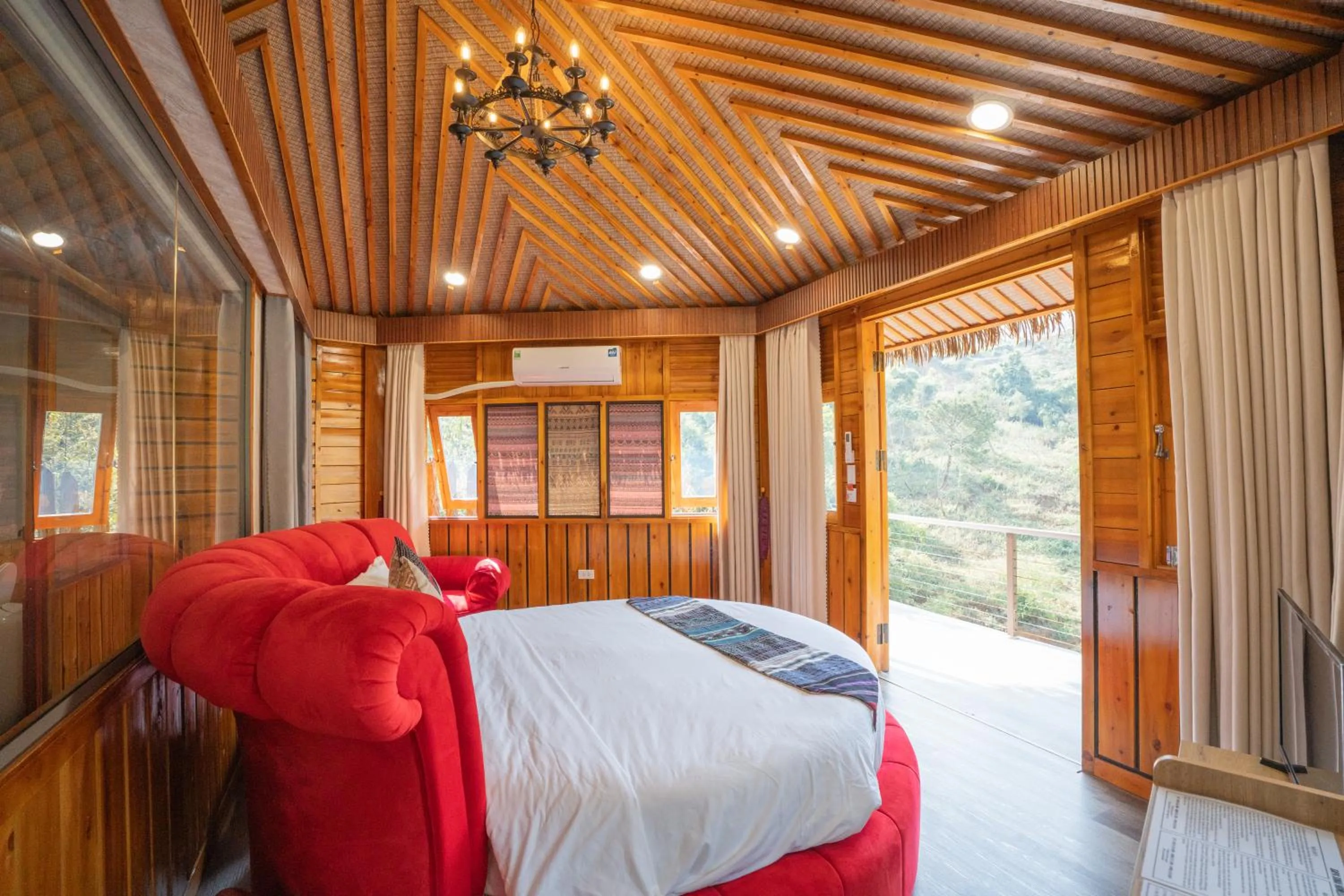 Bed in Sinai Bungalow & Hotel SaPa