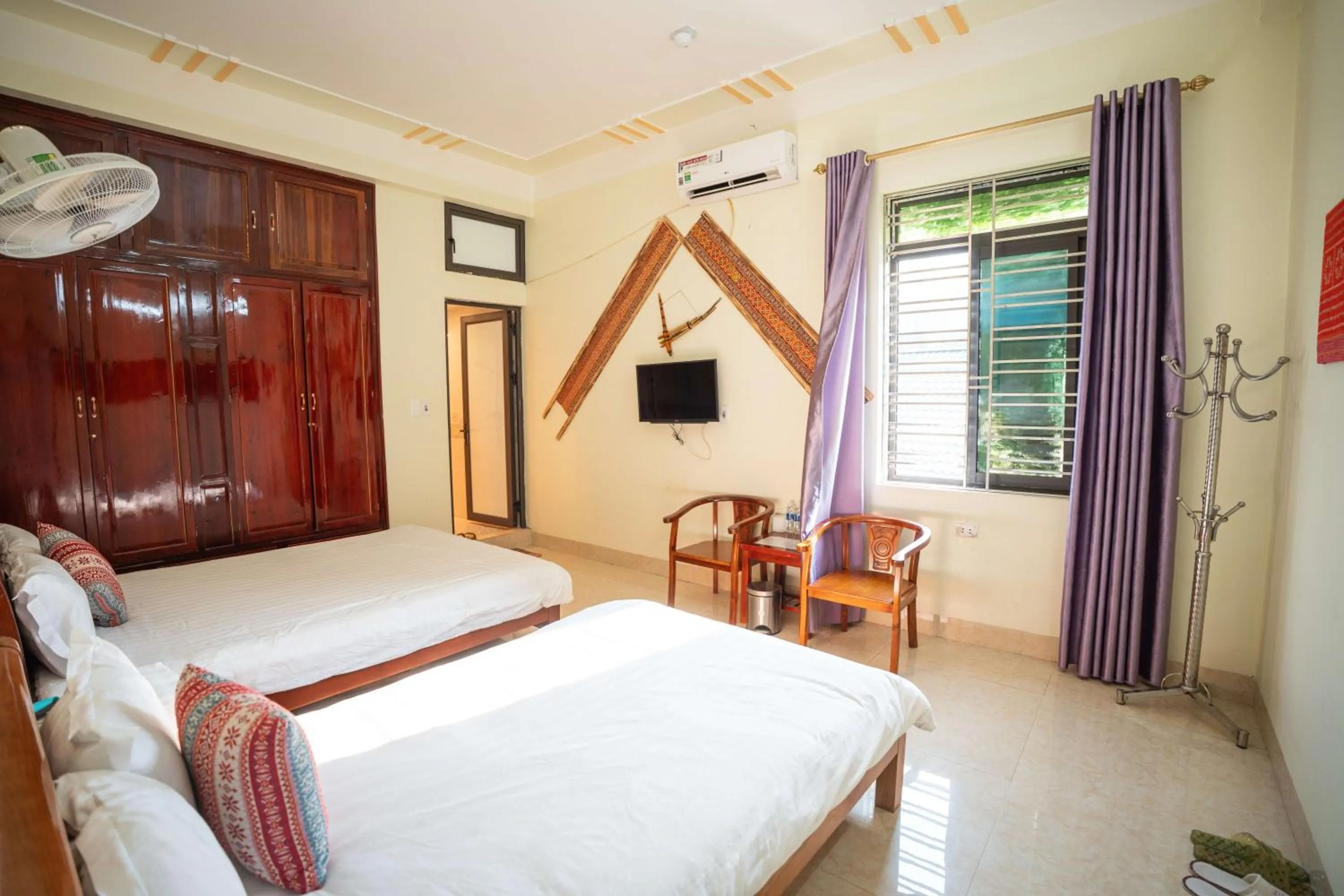 Bed in Sinai Bungalow & Hotel SaPa
