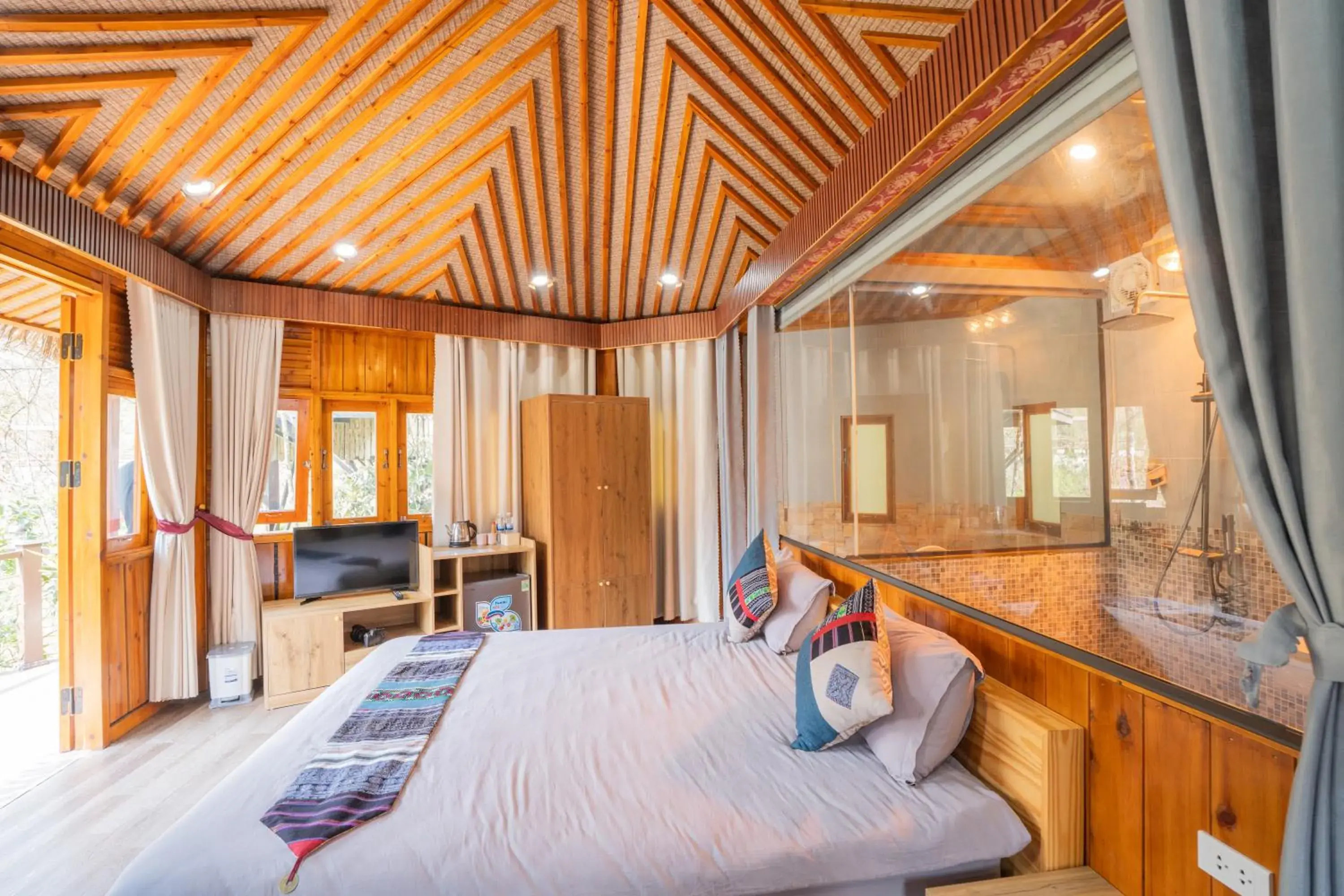 Bed in Sinai Bungalow & Hotel SaPa Bed in Sinai Bungalow & Hotel SaPa