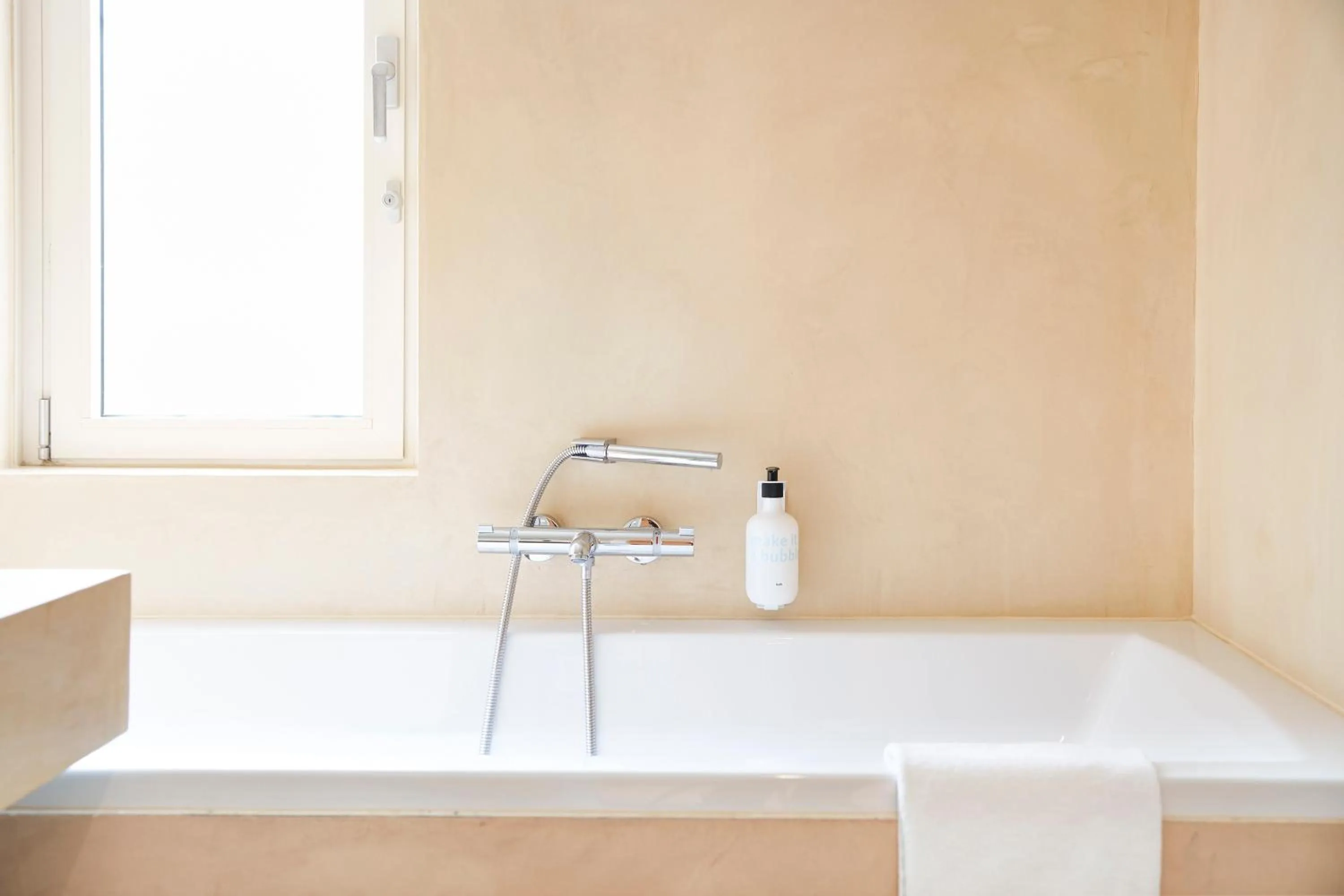 Bathroom in blooming