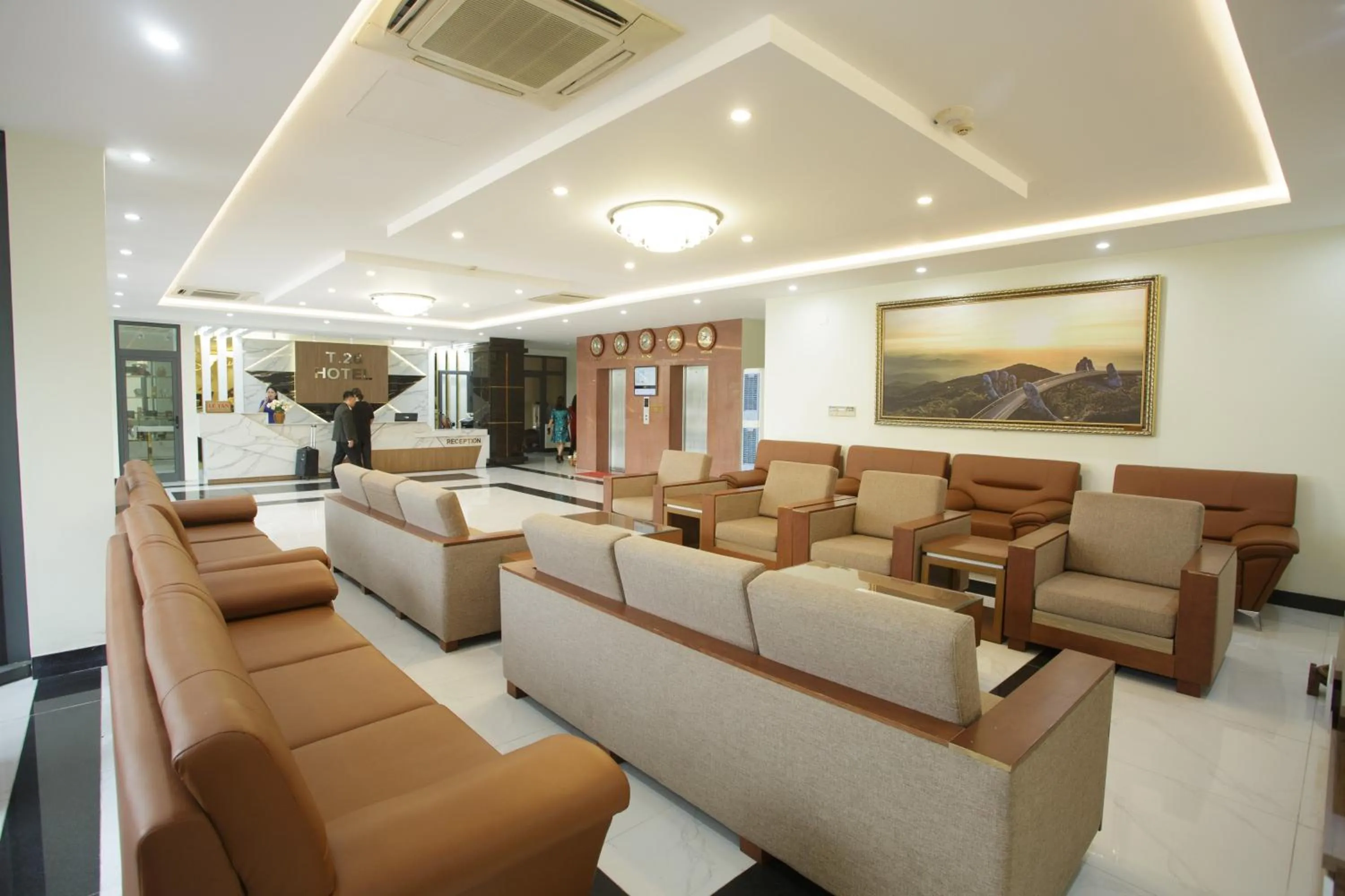 Lobby or reception in T.26 Hotel