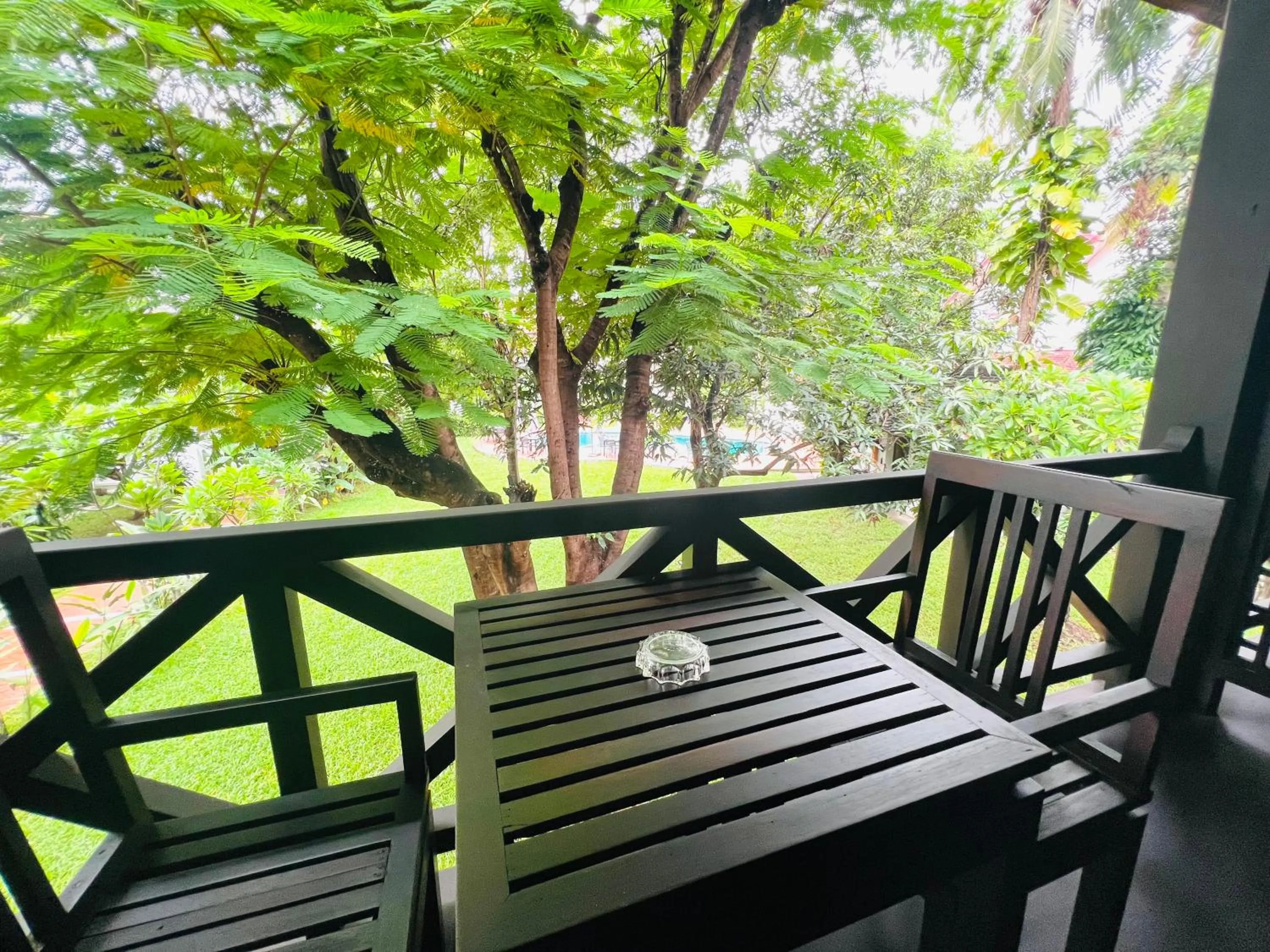 Balcony/Terrace in Meuangluang Hotel