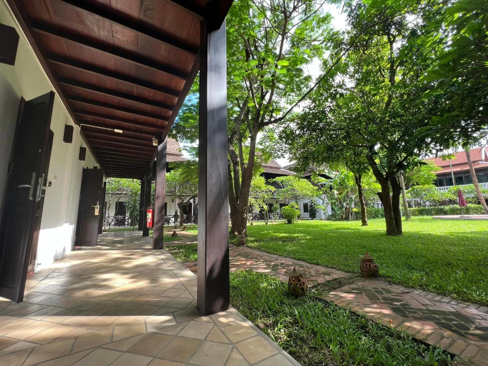 Garden in Meuangluang Hotel