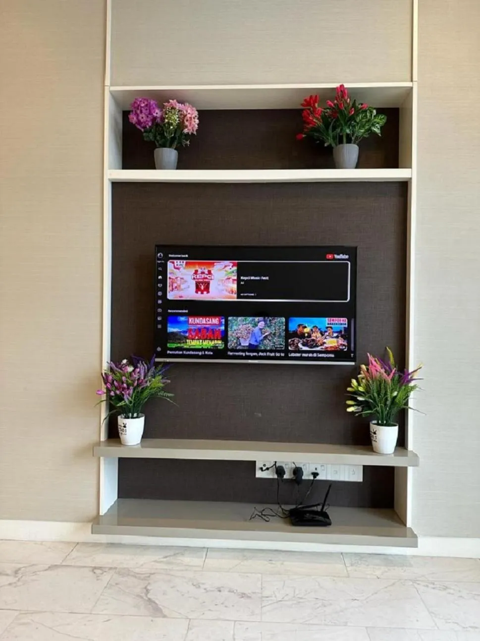 TV and multimedia, TV/Entertainment Center in The Platinum KLCC Luxury Suite