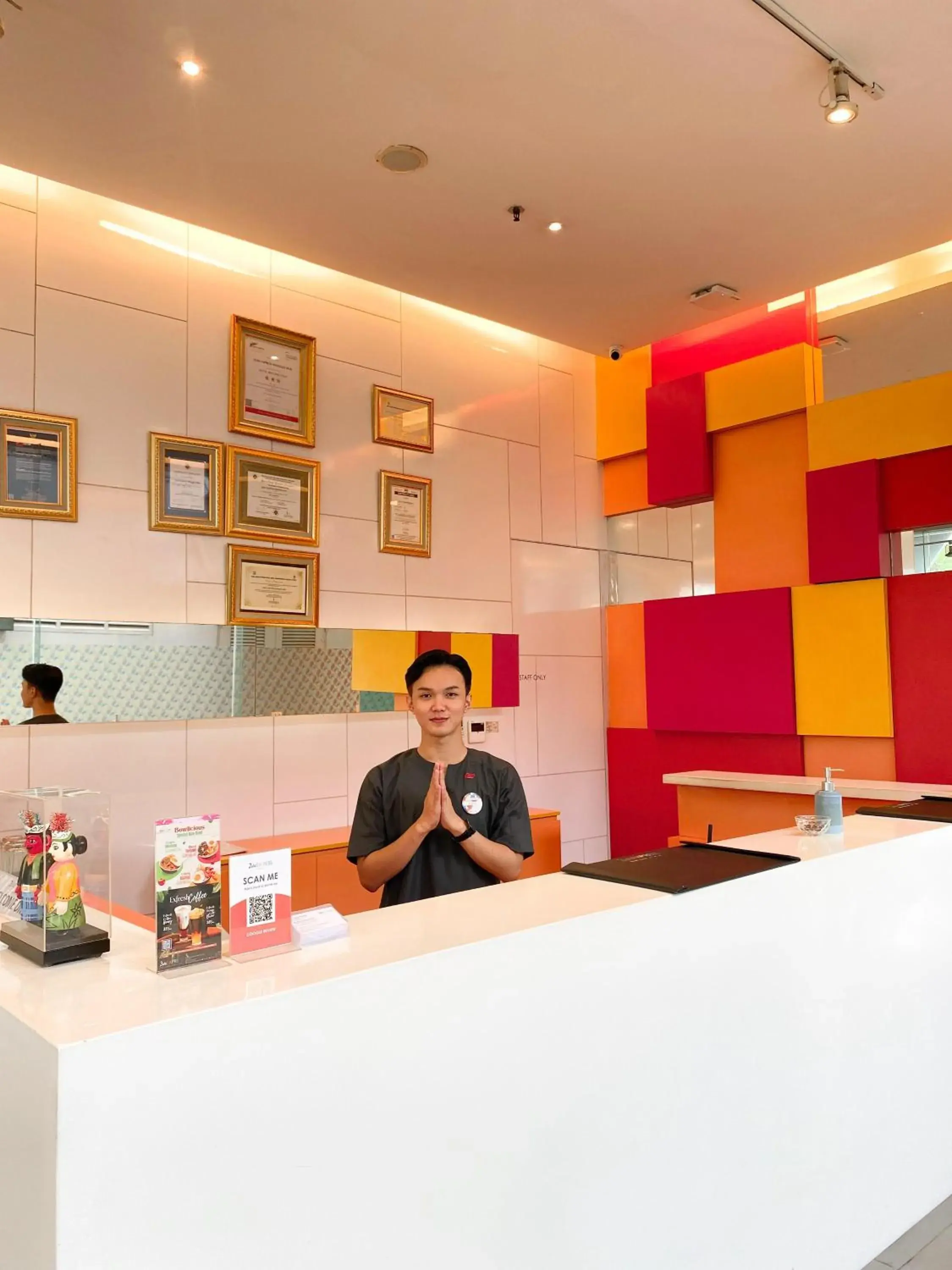 Lobby or reception in Zuri Express Mangga Dua Lobby or reception in Zuri Express Mangga Dua