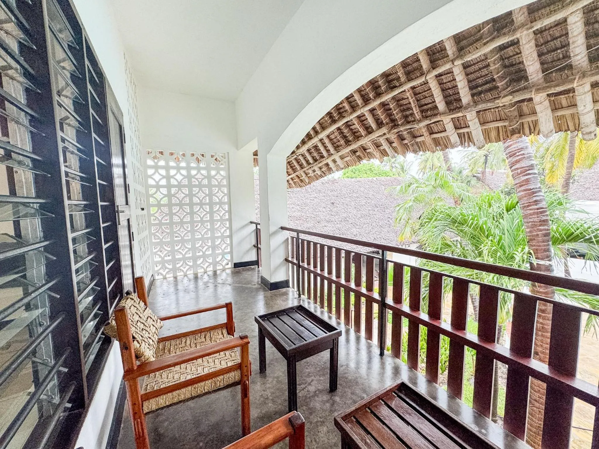 Balcony/Terrace in Milele Beach Hotel