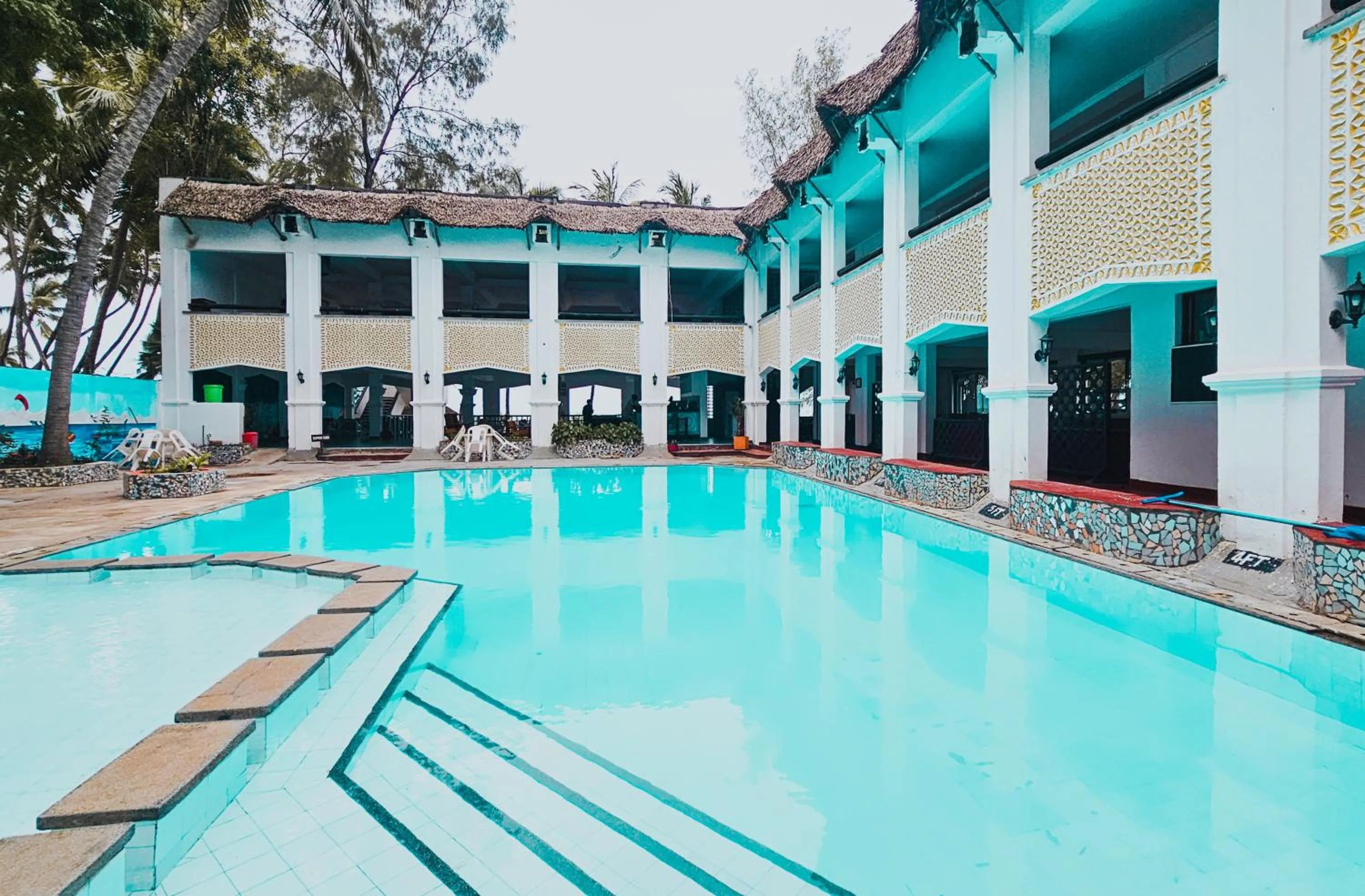 Property building in Milele Beach Hotel