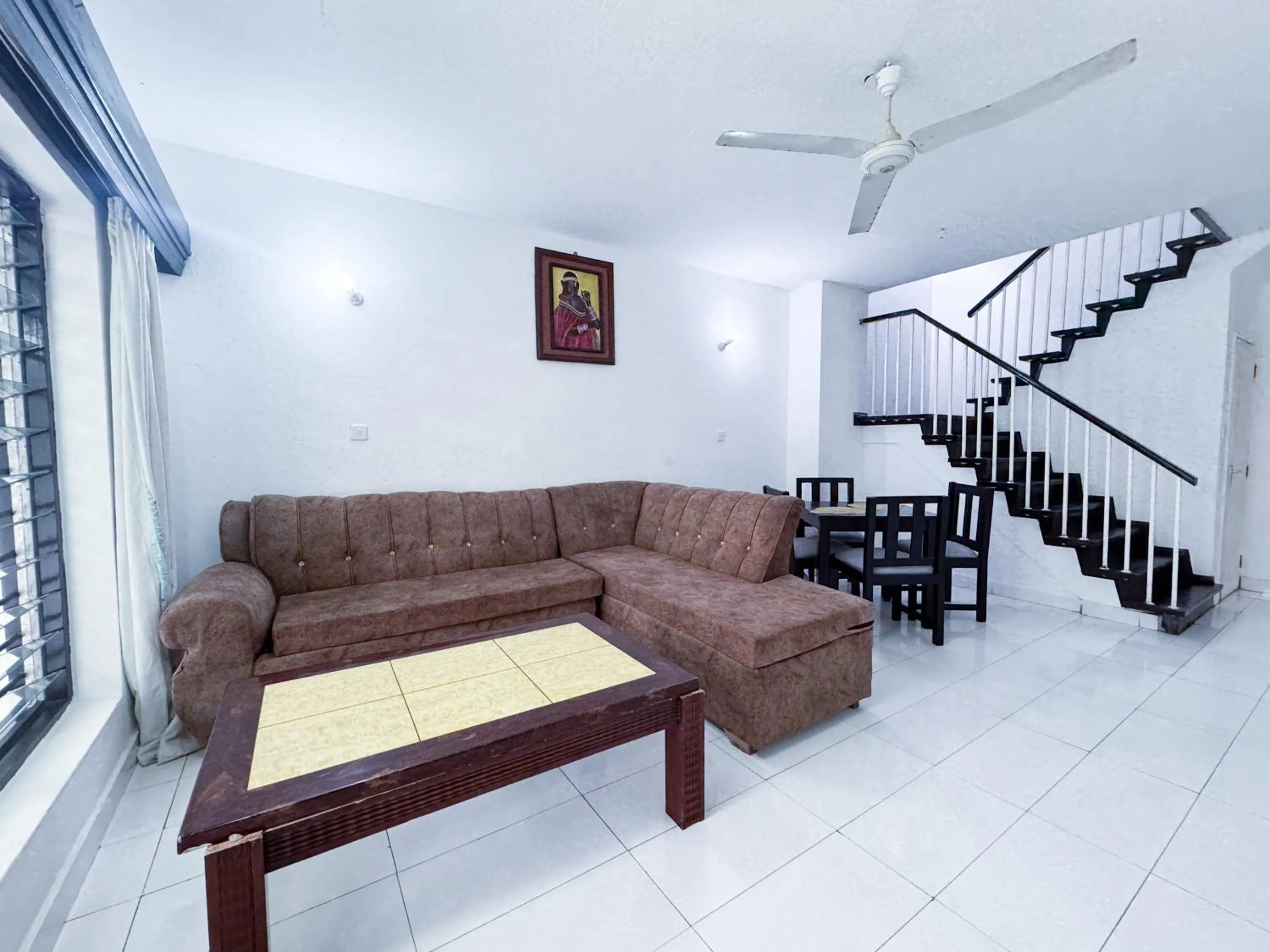 Living room in Milele Beach Hotel