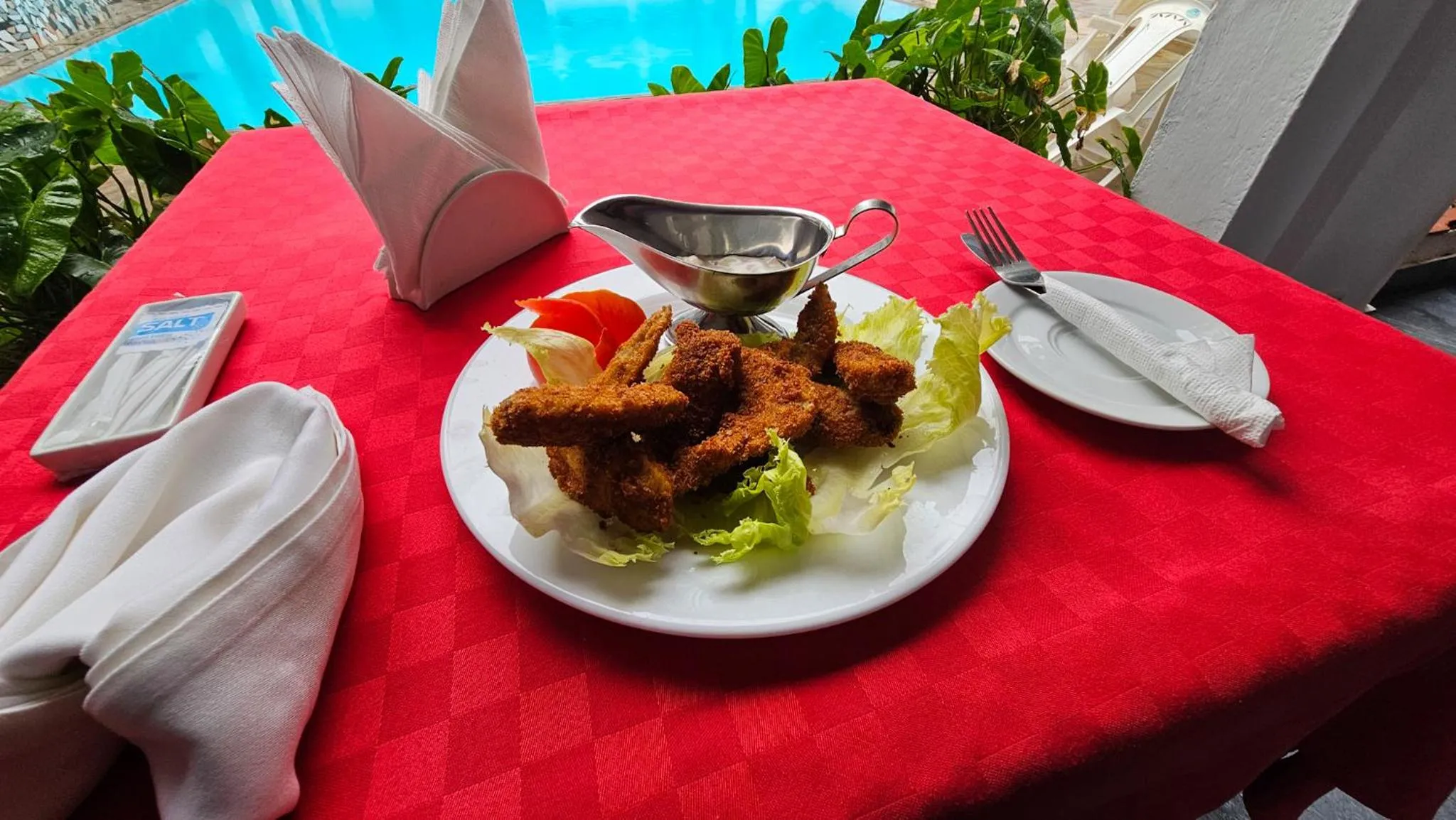 Food close-up in Milele Beach Hotel