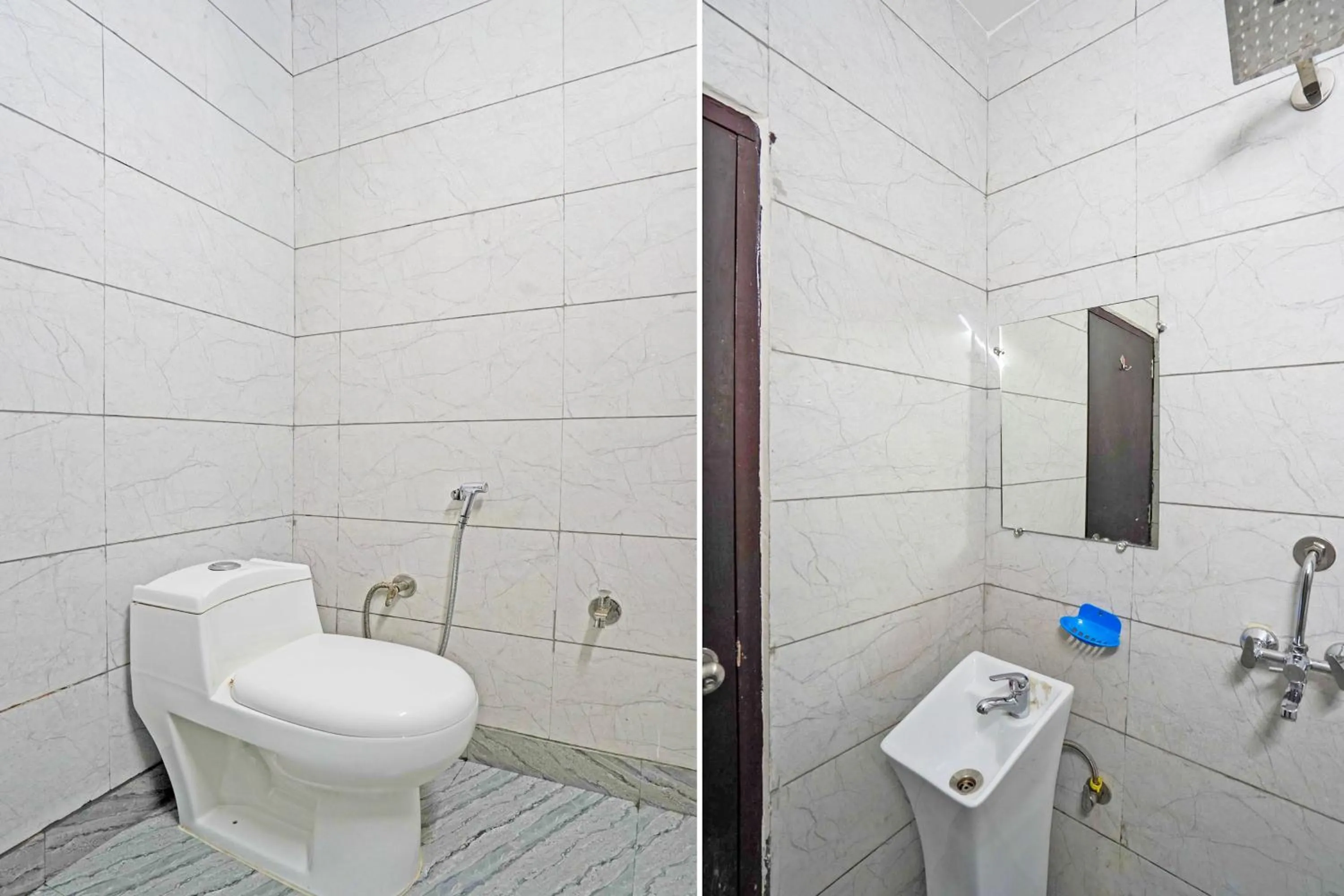 Bathroom in Super Hotel O Twamev Residency
