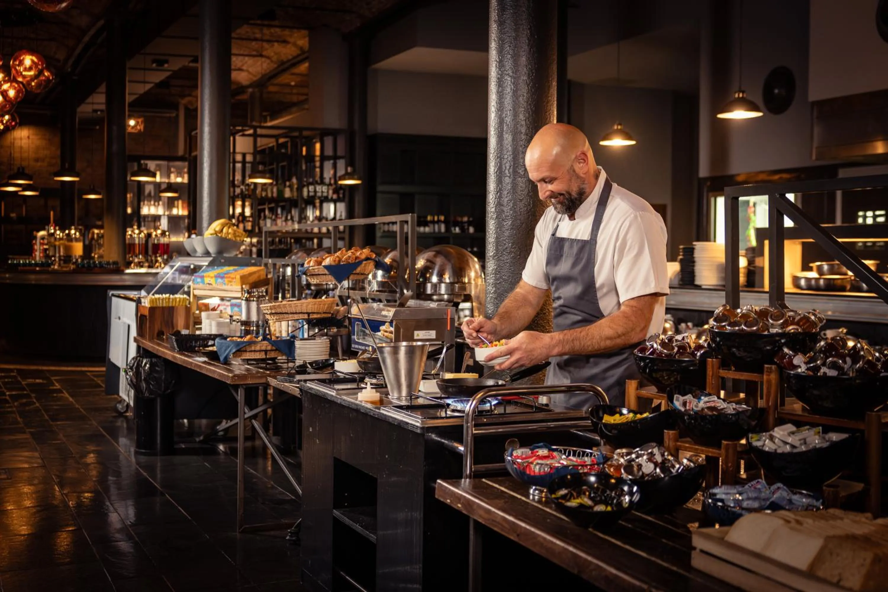 Restaurant/places to eat in Titanic Hotel Liverpool