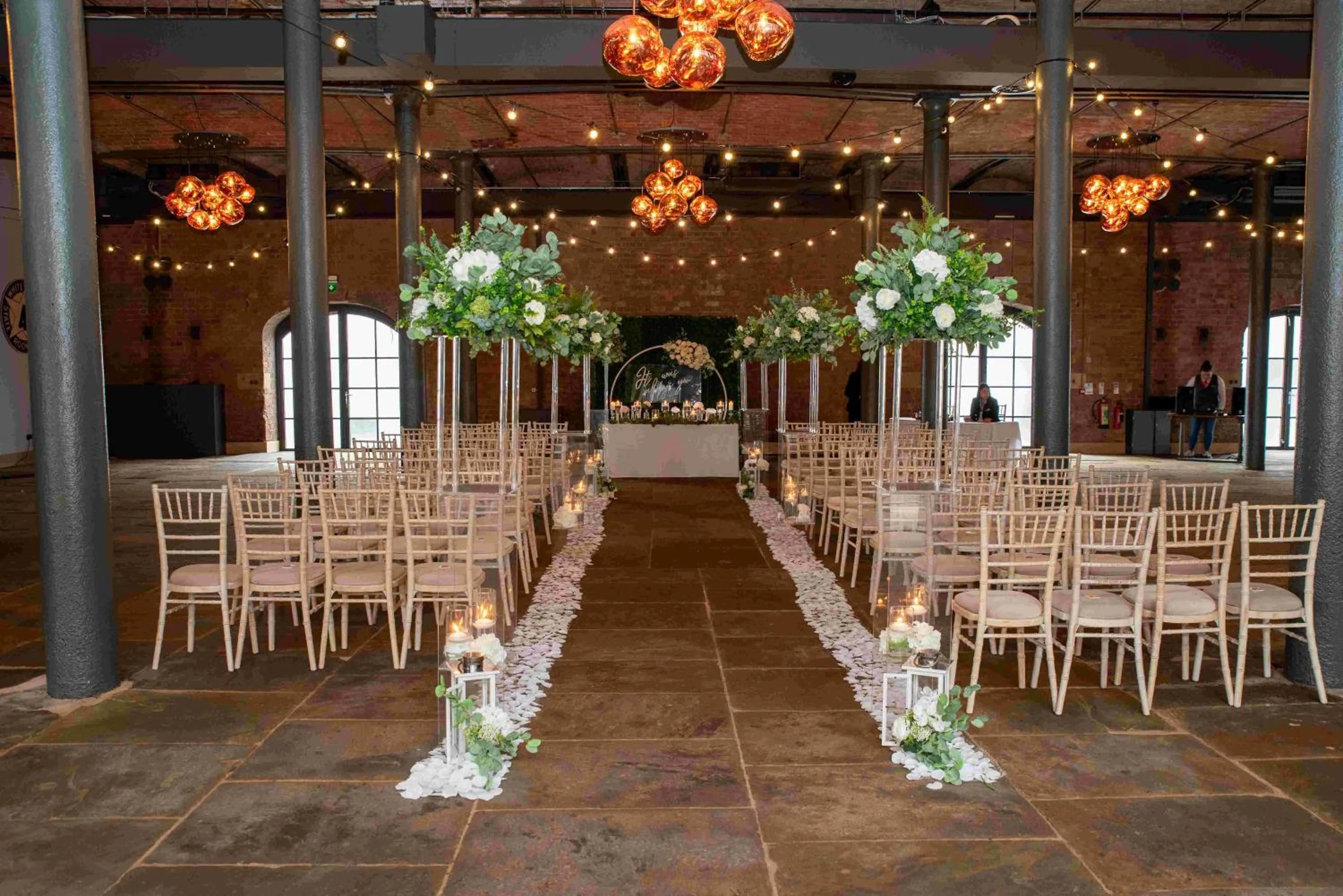 wedding in Titanic Hotel Liverpool