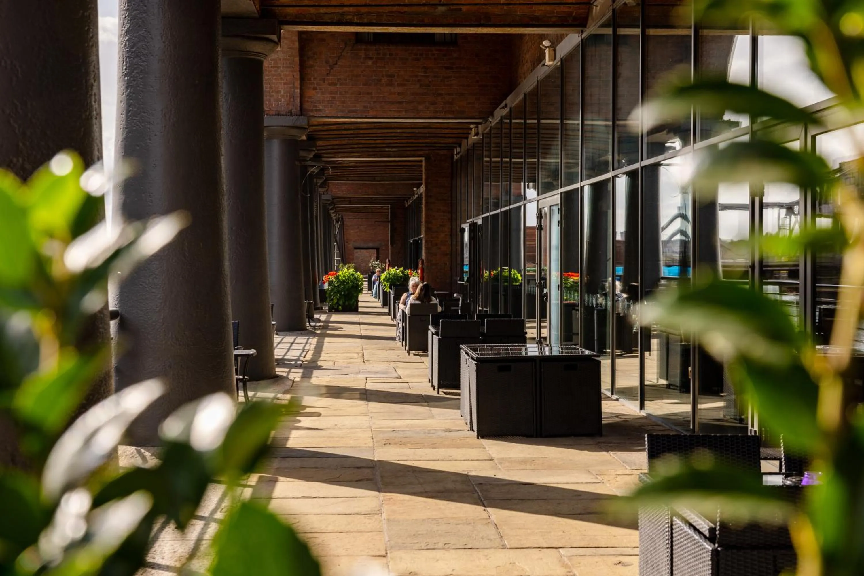 Balcony/Terrace in Titanic Hotel Liverpool