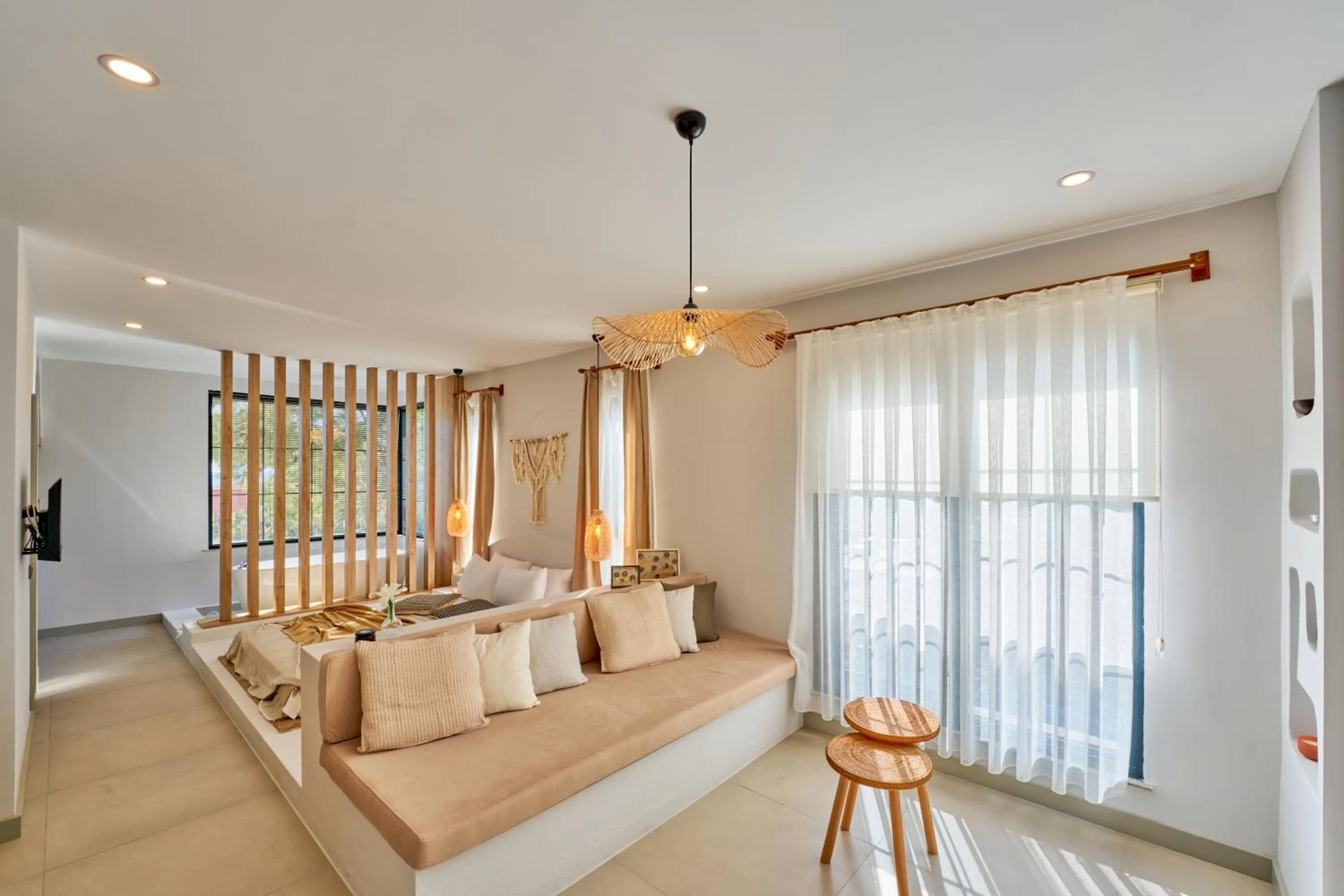 Seating area in Lilium Boutique Hotel