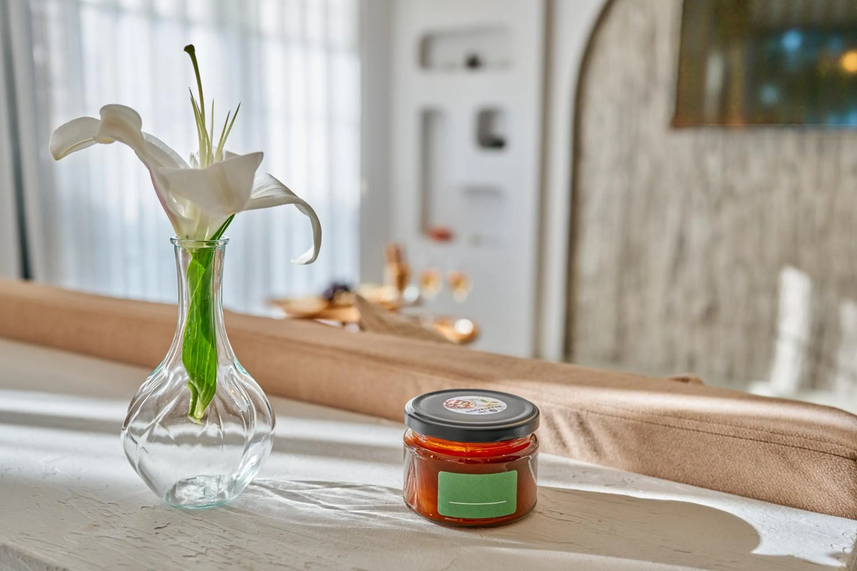 Decorative detail in Lilium Boutique Hotel